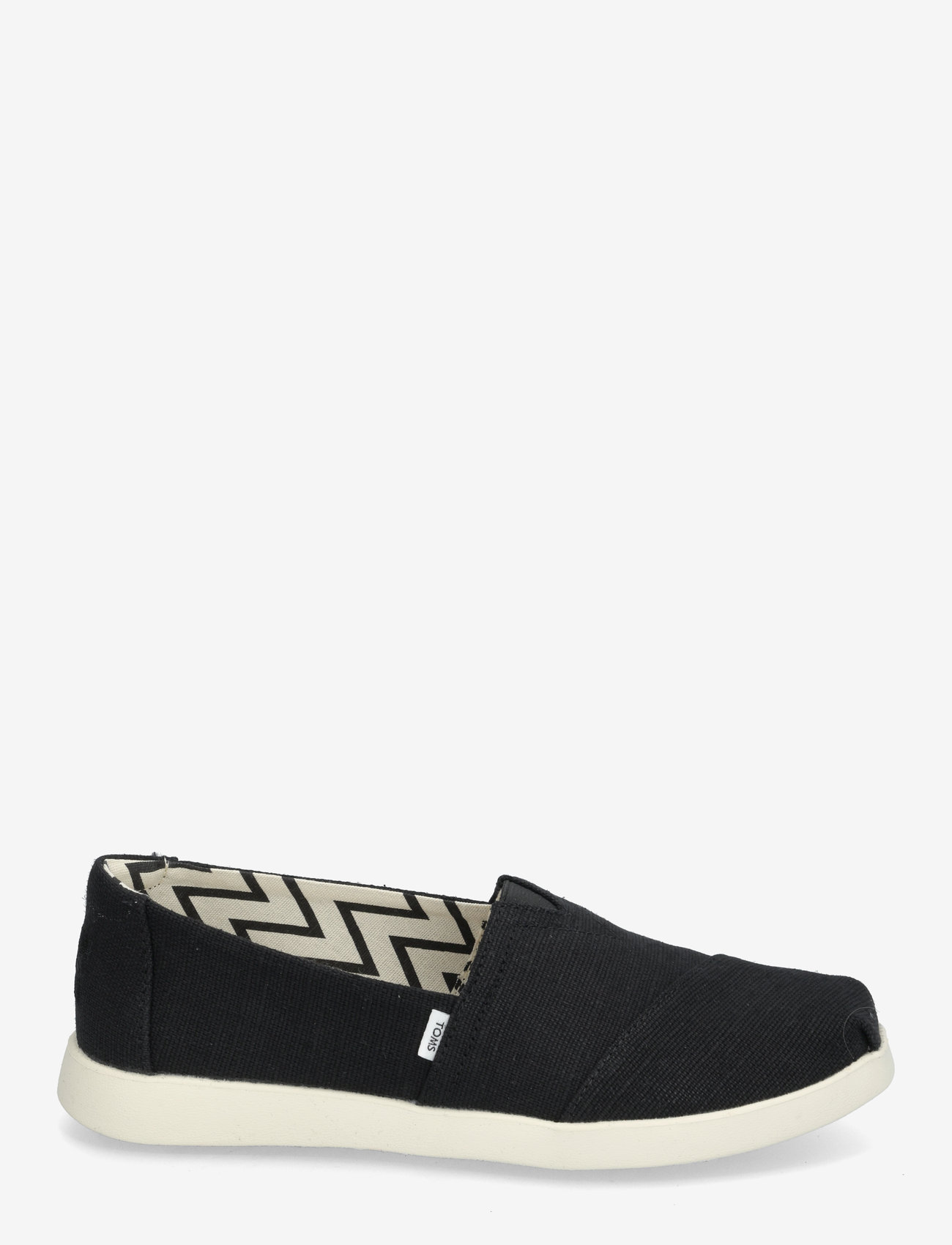TOMS - ALPARGATA PLUS - slip-on sneakers - blk_wht - 1