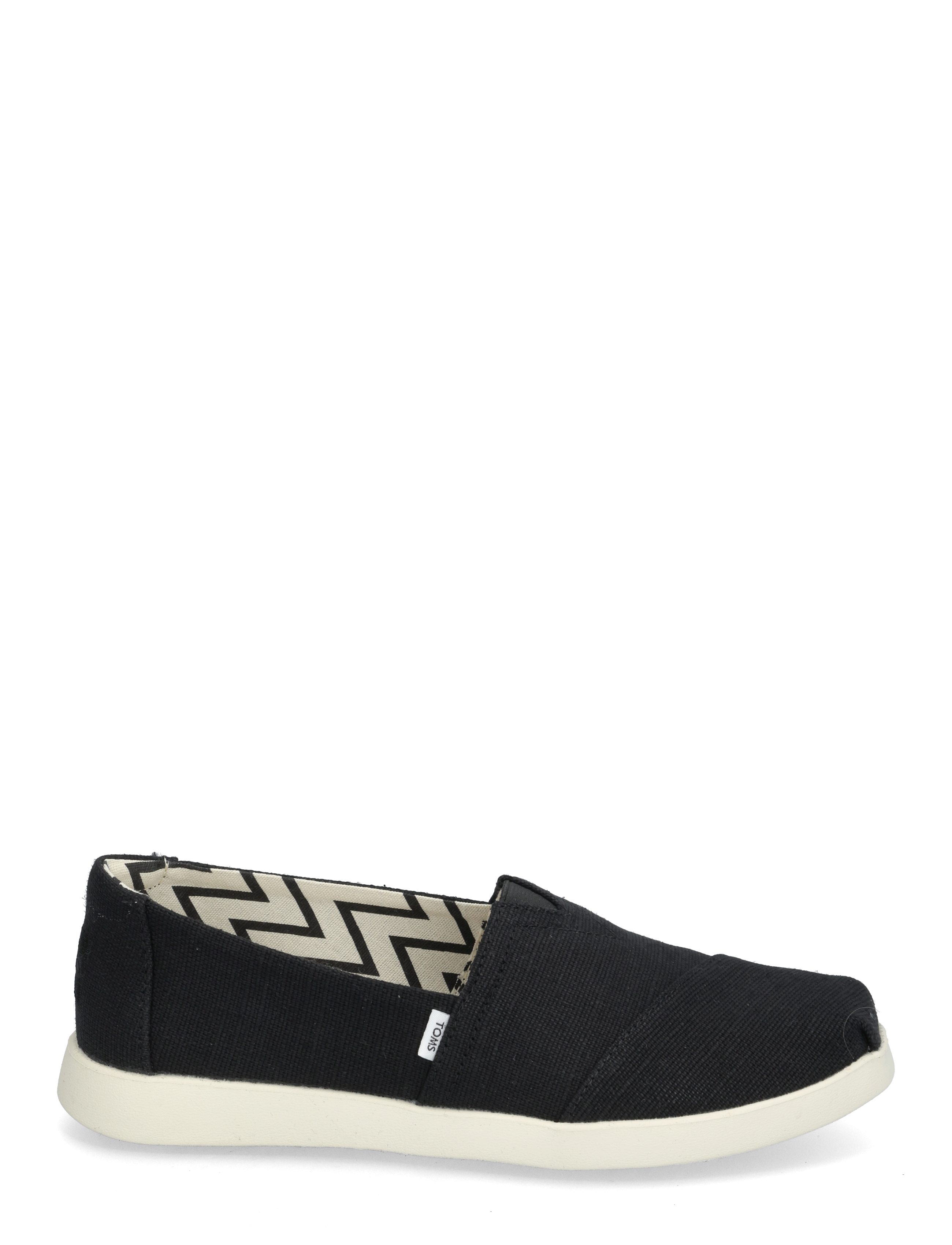 TOMS - ALPARGATA PLUS - tenisówki - blk_wht - 1