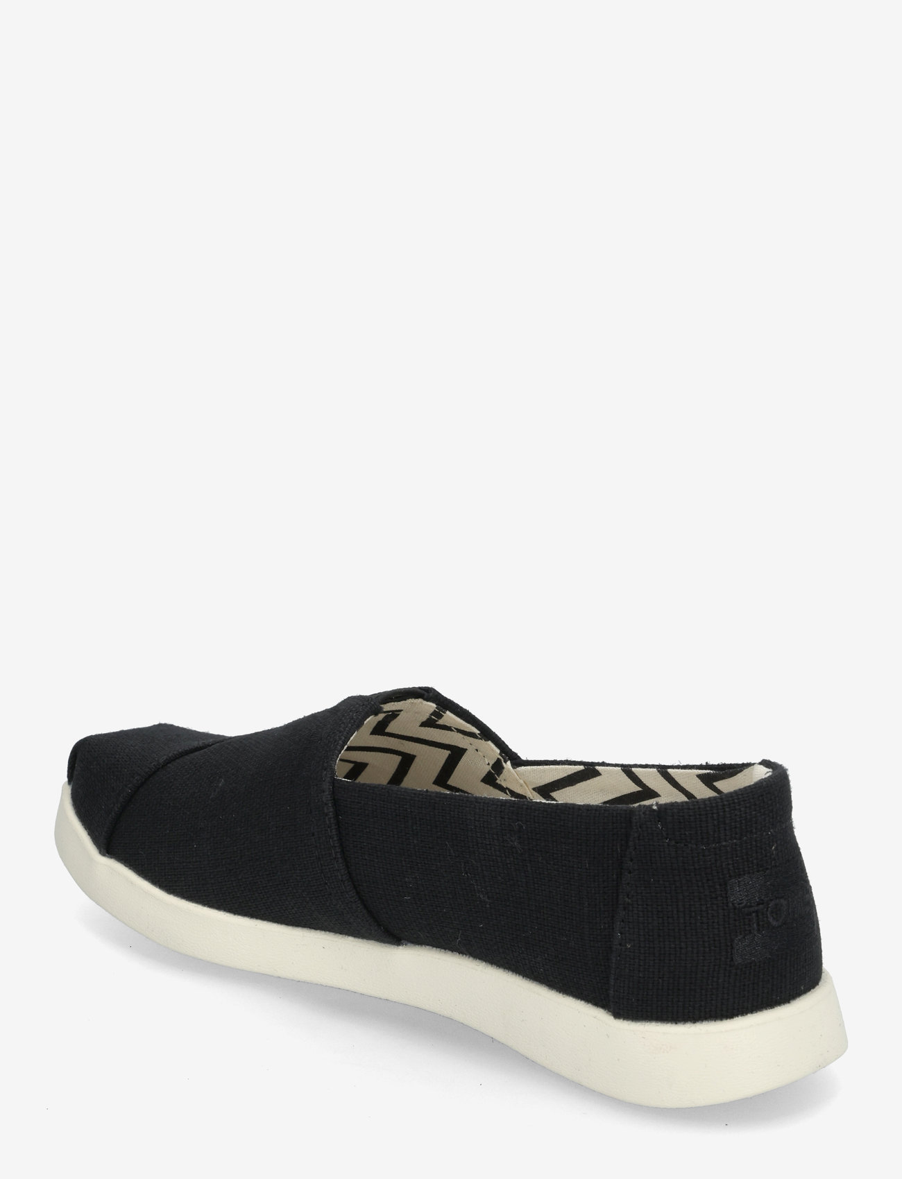 TOMS - ALPARGATA PLUS - slip-on sneakers - blk_wht - 2