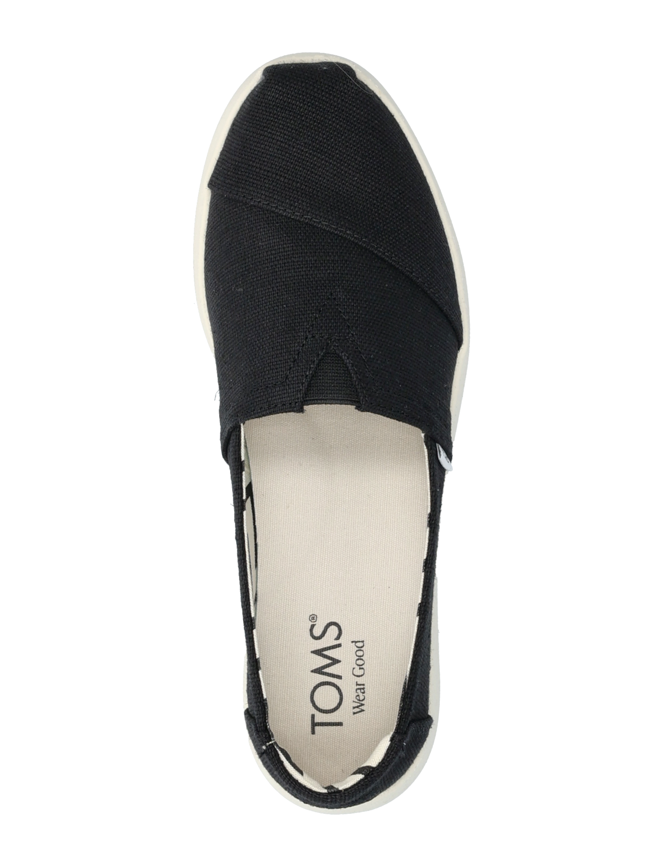 TOMS - ALPARGATA PLUS - tenisówki - blk_wht - 3