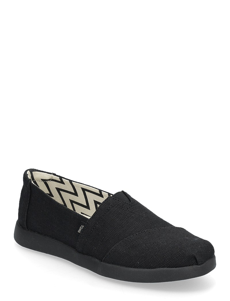 TOMS - ALPARGATA PLUS - slip-on sneakers - black - 0