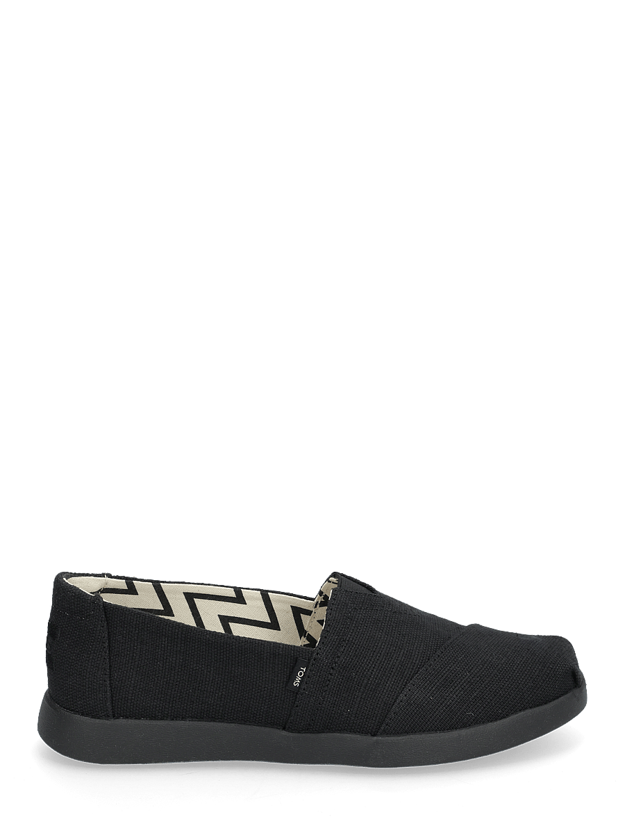 TOMS - ALPARGATA PLUS - slip-on sneaker - black - 1