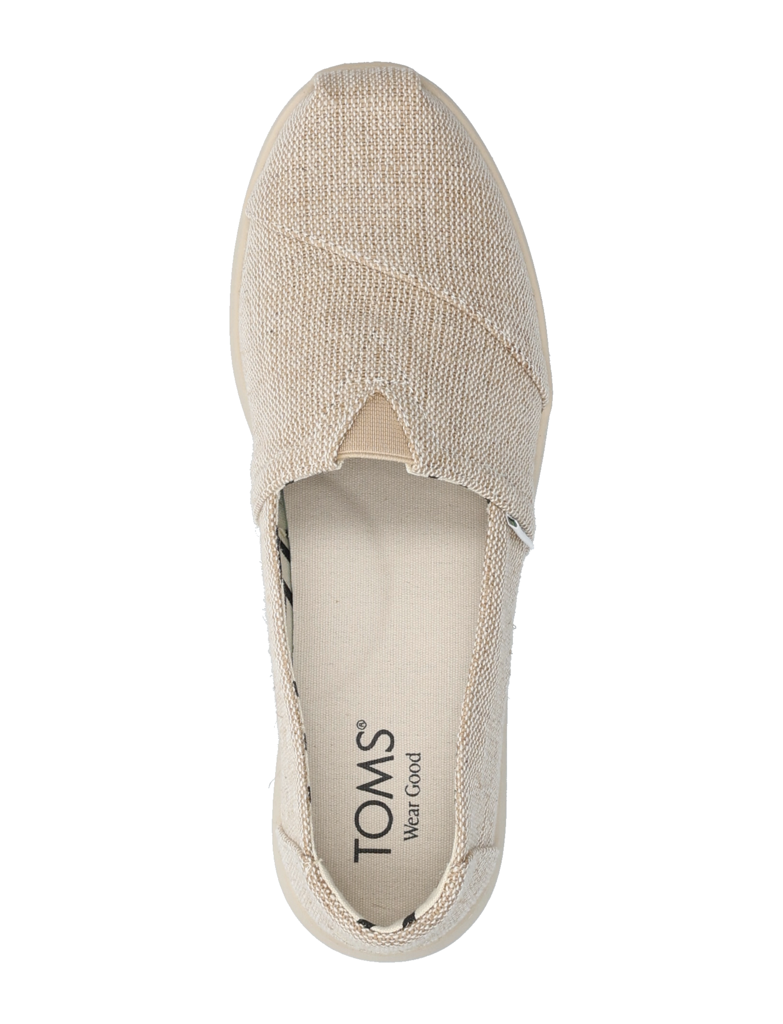 TOMS - ALPARGATA PLUS - slip-on sneakers - natural - 3