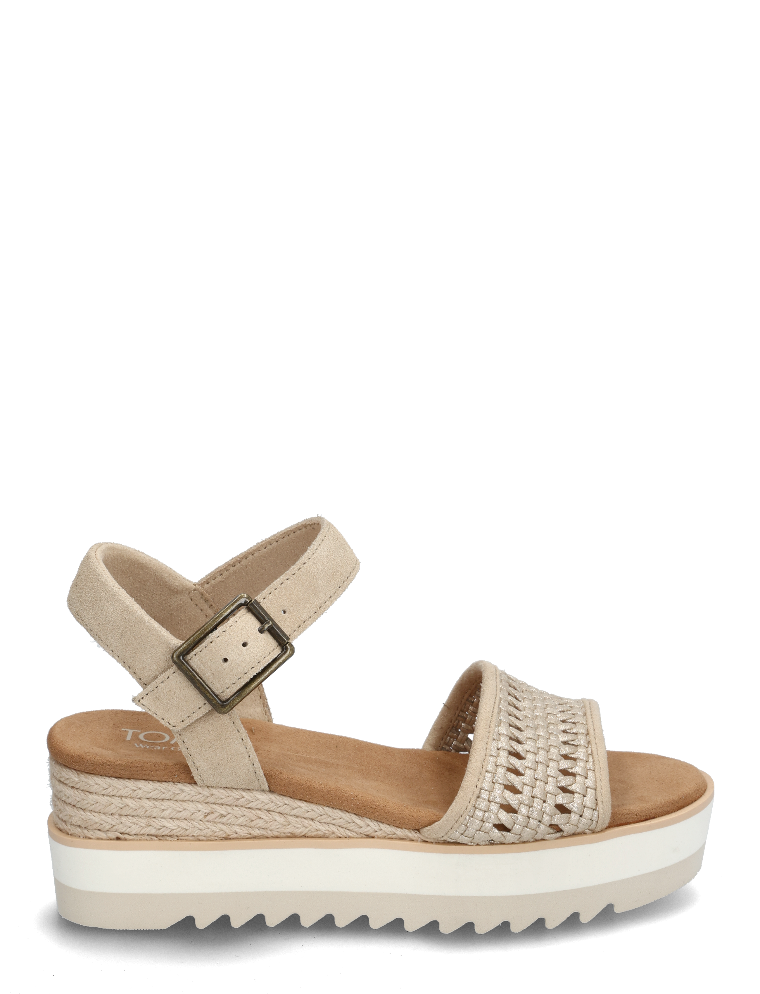 TOMS - DIANA - plateau-sandalen - gold - 1