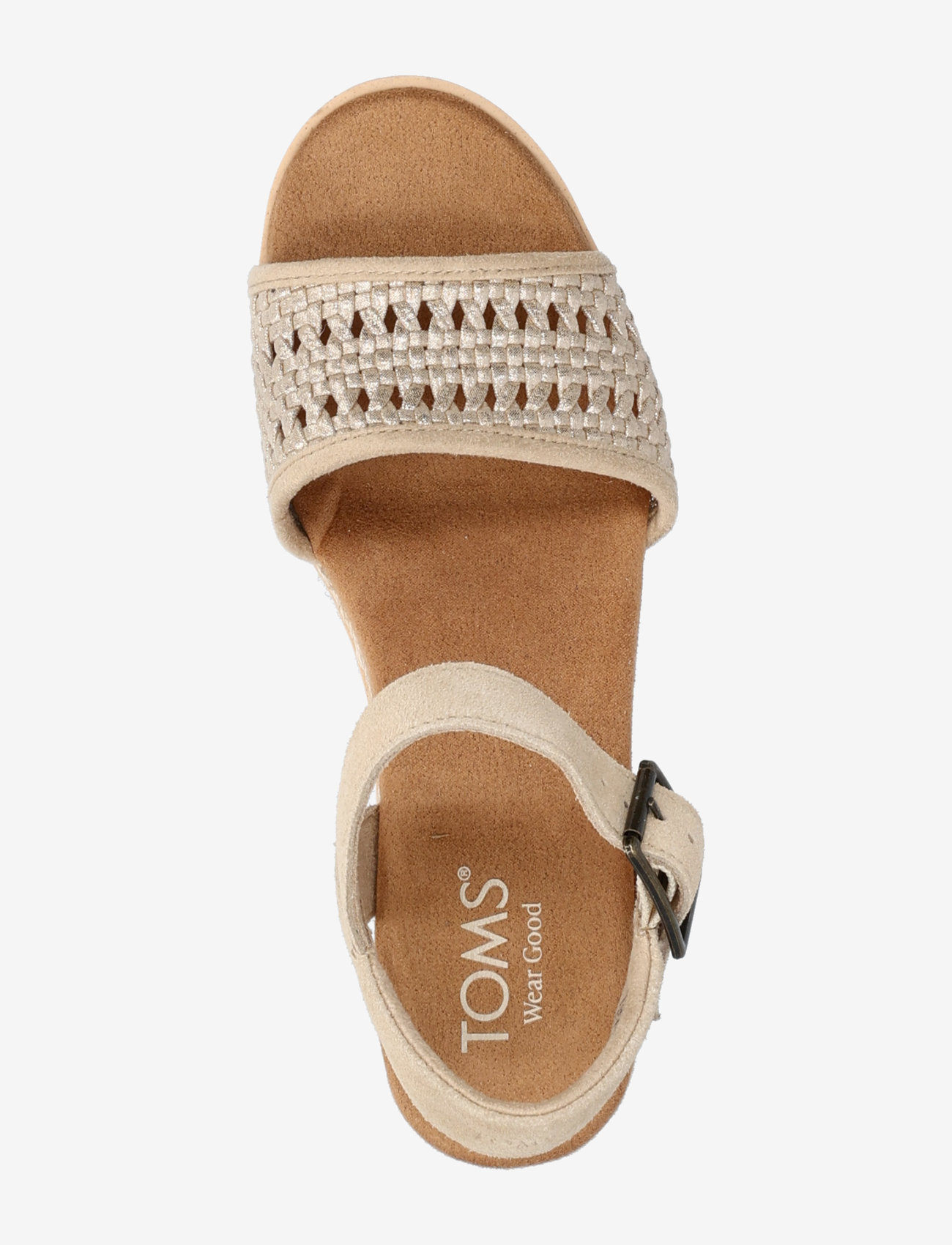 TOMS - DIANA - plateau-sandalen - gold - 3