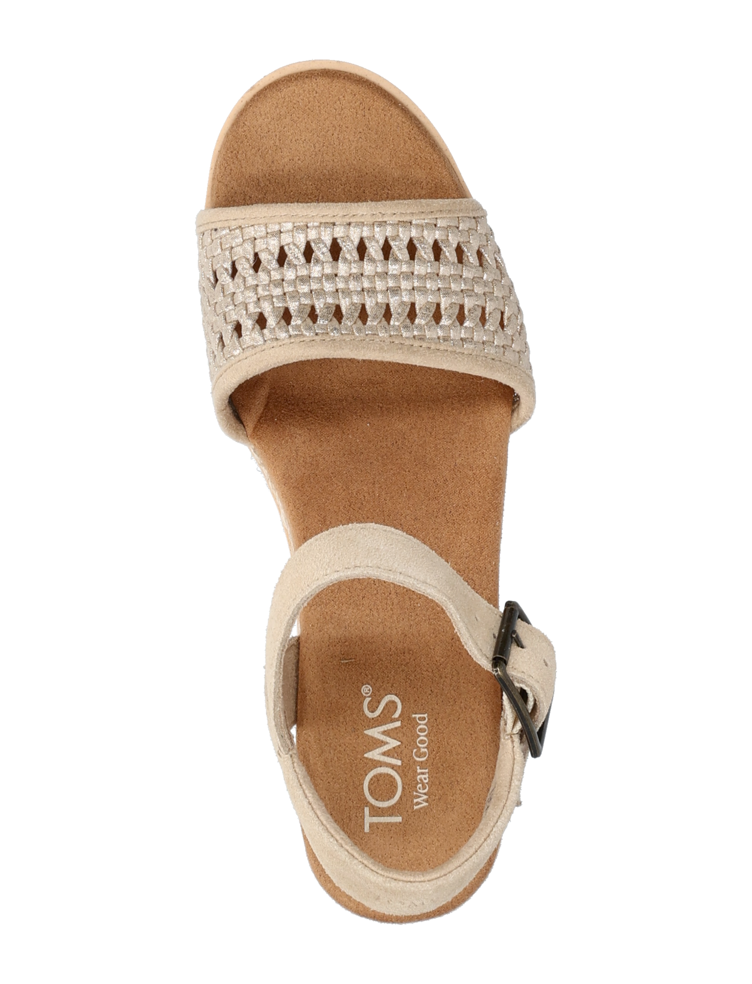 TOMS - DIANA - plateau-sandalen - gold - 3