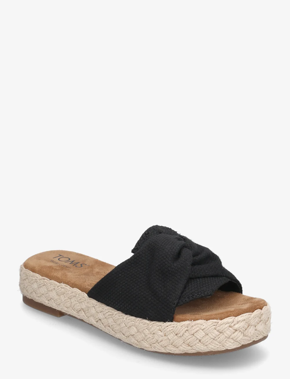 TOMS - ABBY SLIDE - flat sandals - black - 0
