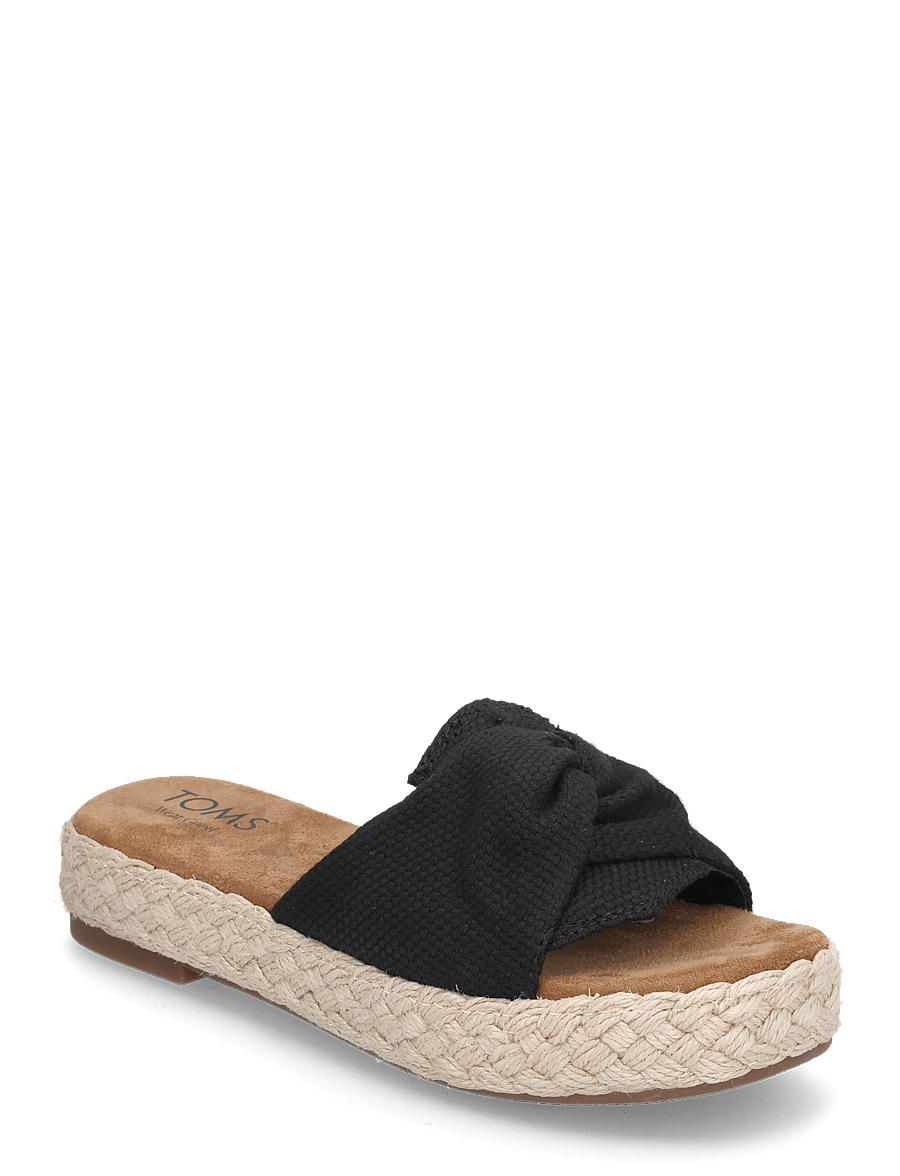 TOMS - ABBY SLIDE - flat sandals - black - 0