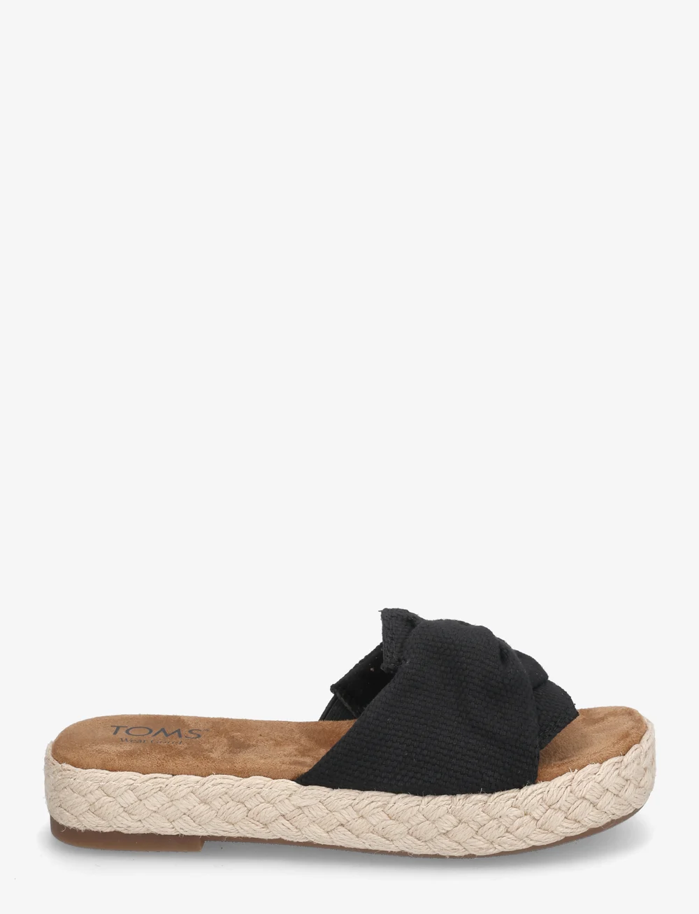 TOMS - ABBY SLIDE - flat sandals - black - 1
