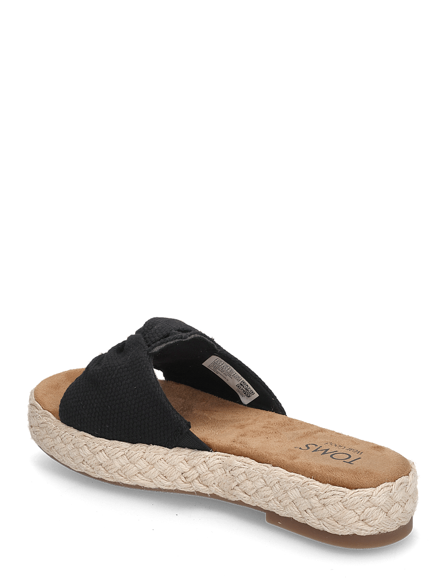 TOMS - ABBY SLIDE - flat sandals - black - 2