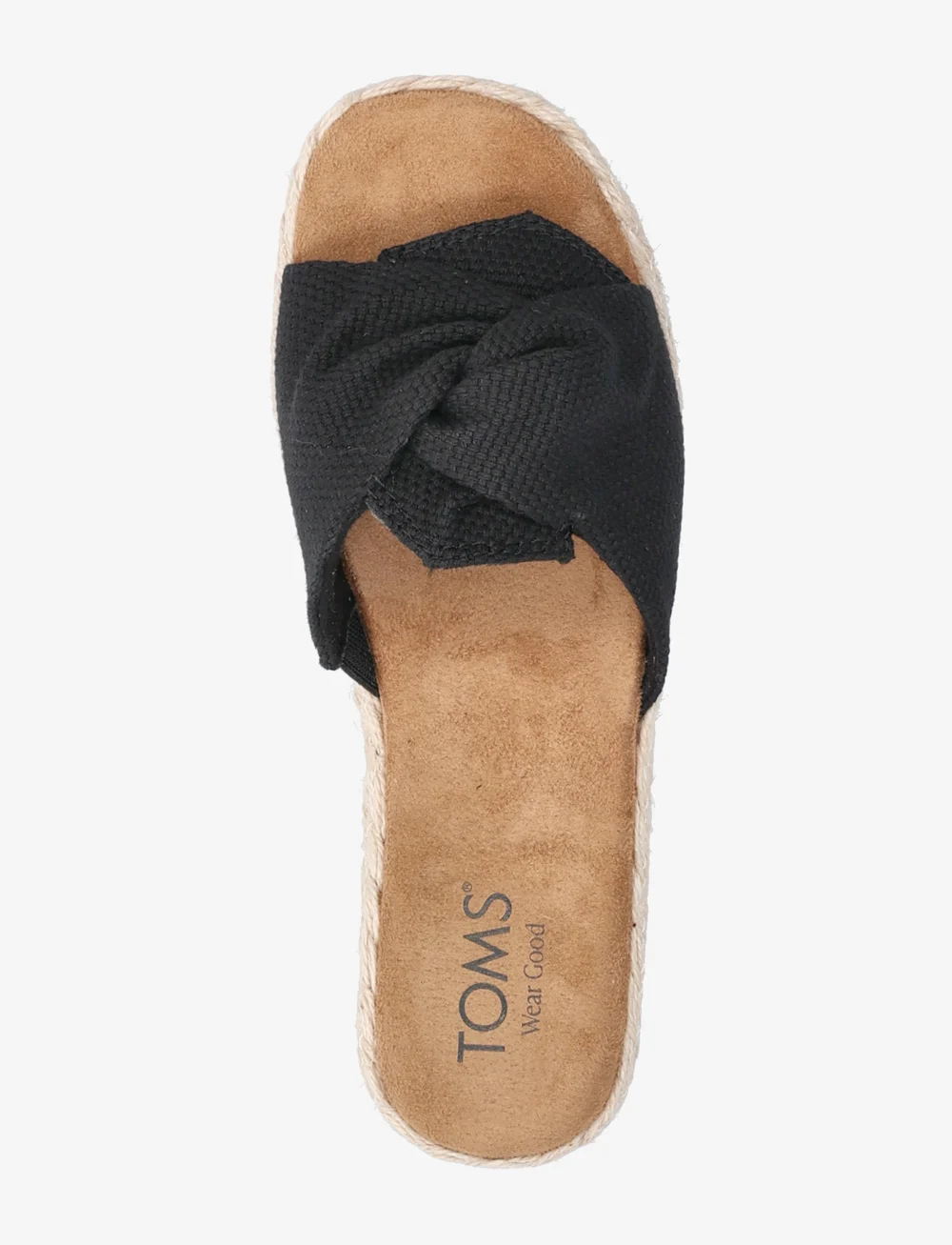 TOMS - ABBY SLIDE - flat sandals - black - 3