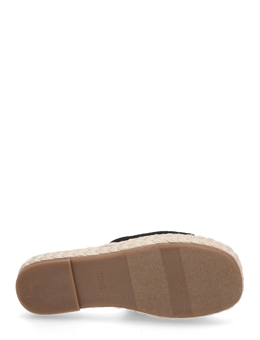 TOMS - ABBY SLIDE - flat sandals - black - 4