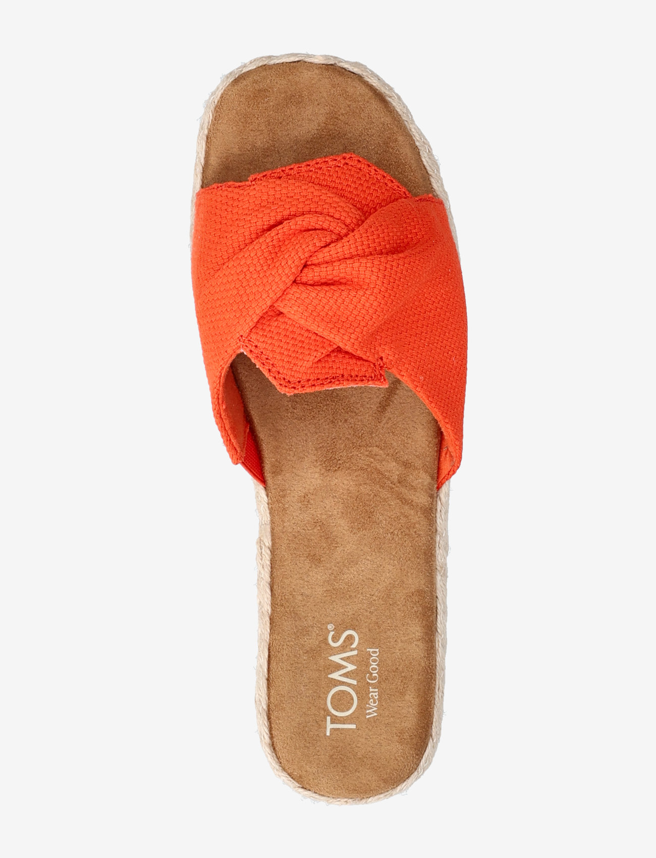 TOMS - Abby Slide - flat sandals - red - 3