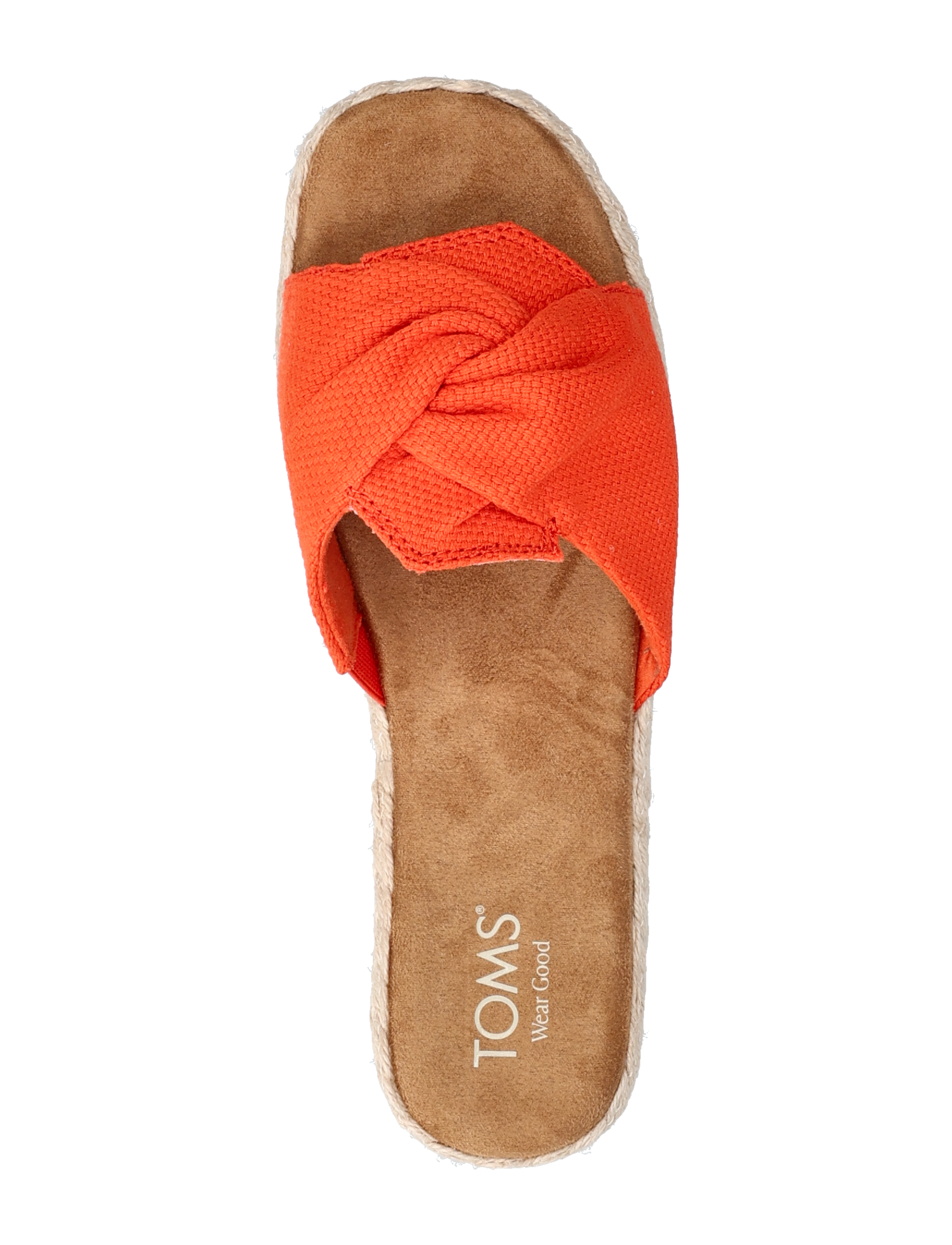 TOMS - Abby Slide - flate sandaler - red - 3
