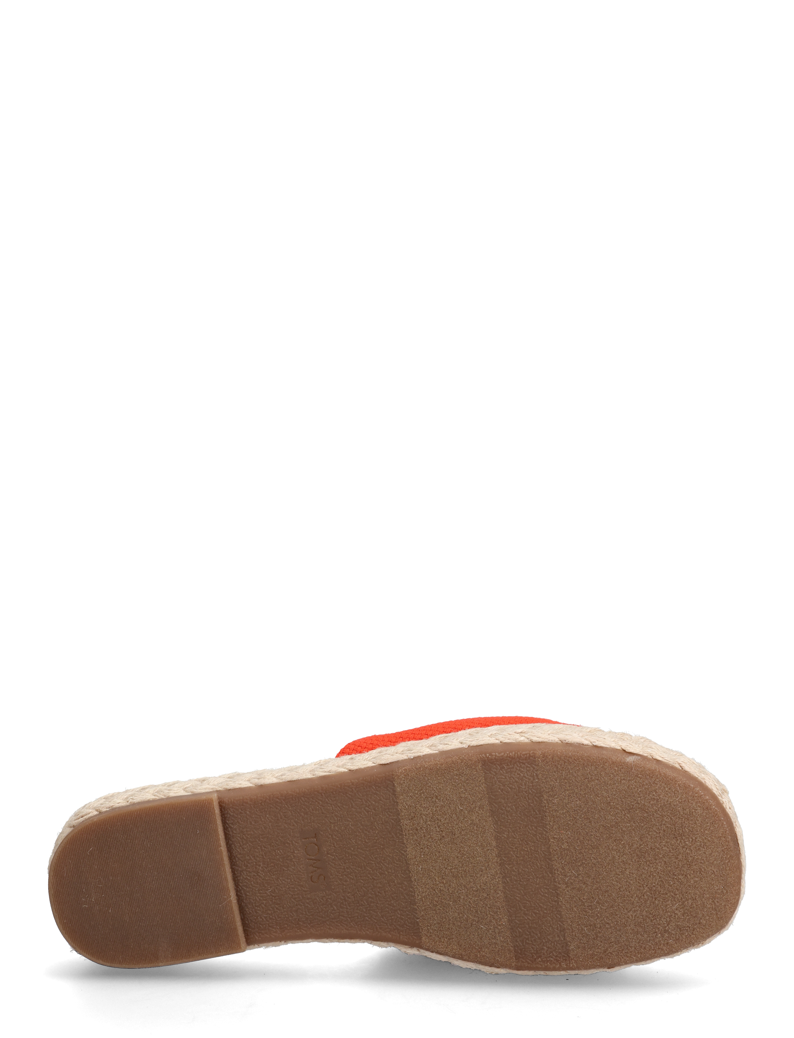 TOMS - Abby Slide - flate sandaler - red - 4