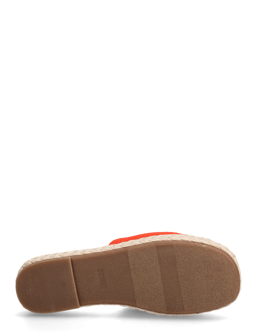 TOMS - Abby Slide - flat sandals - red - 4