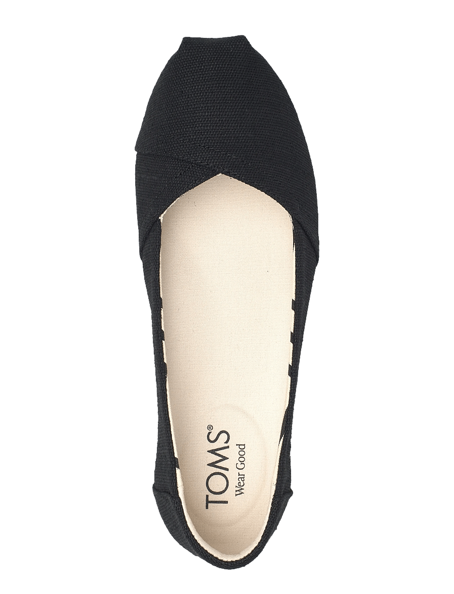 TOMS - ALPARGATA BALLET - espadrillos - black - 3