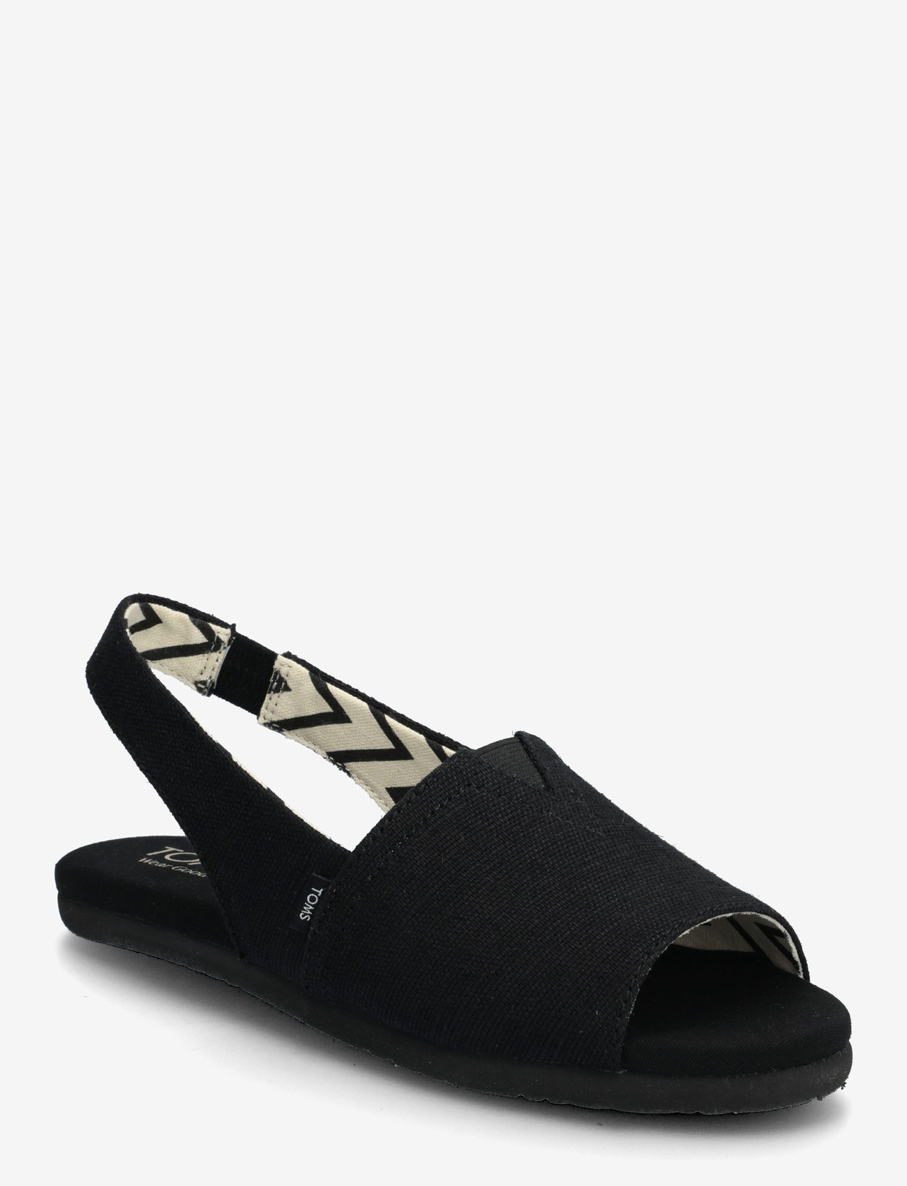 TOMS - ALPARGATA SLINGBACK - platta slingbacks - black - 0