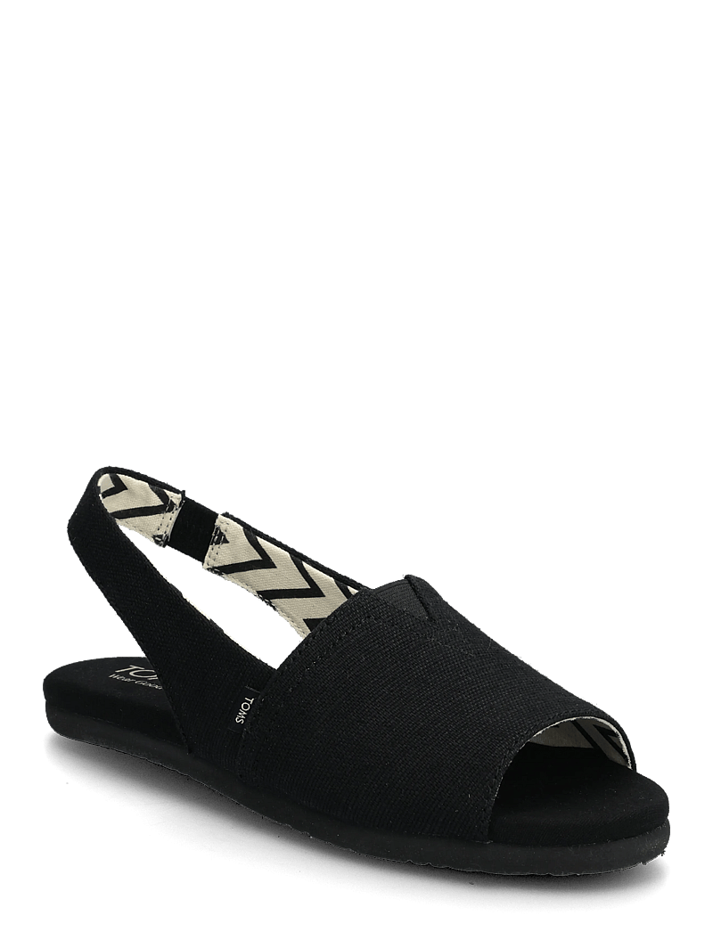 TOMS - ALPARGATA SLINGBACK - platta slingbacks - black - 0