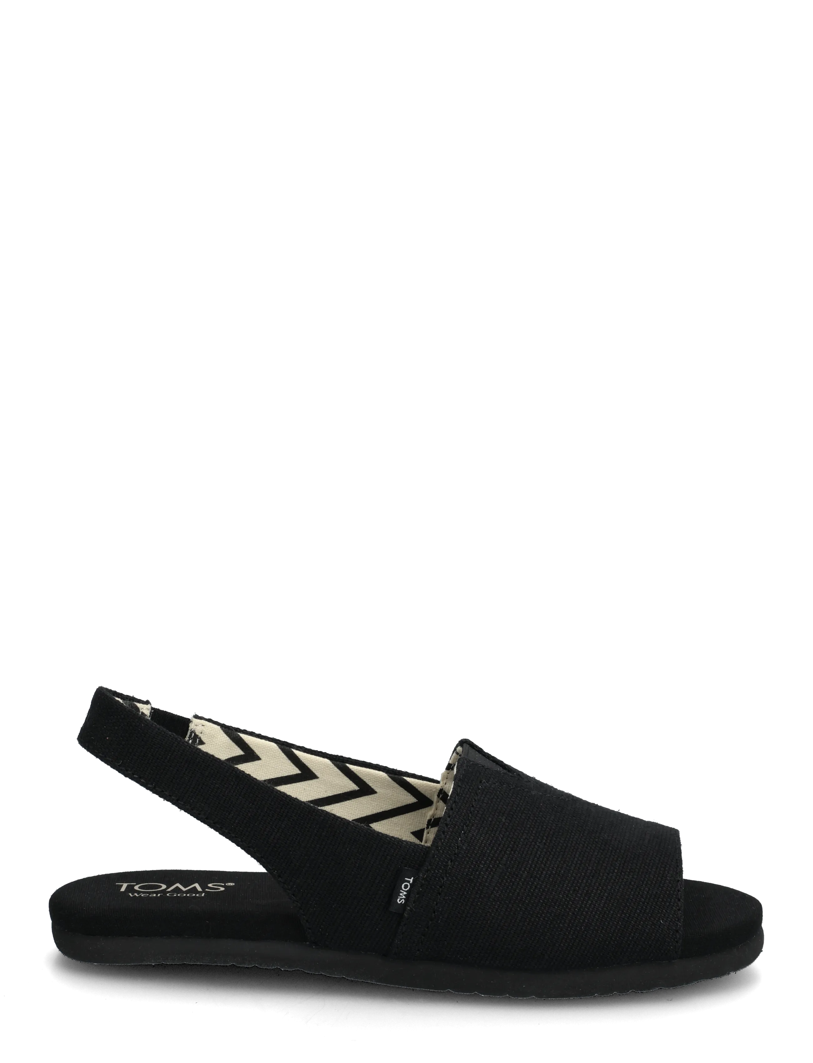 TOMS - ALPARGATA SLINGBACK - sko - black - 1