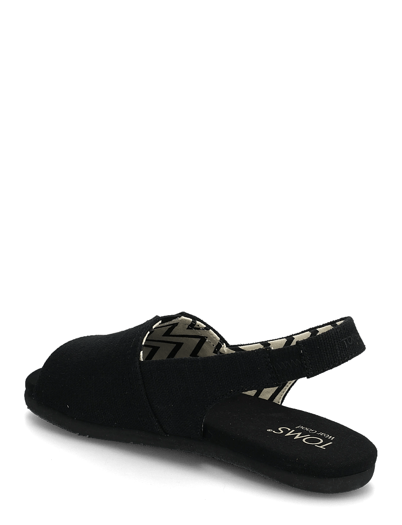 TOMS - ALPARGATA SLINGBACK - platta slingbacks - black - 2
