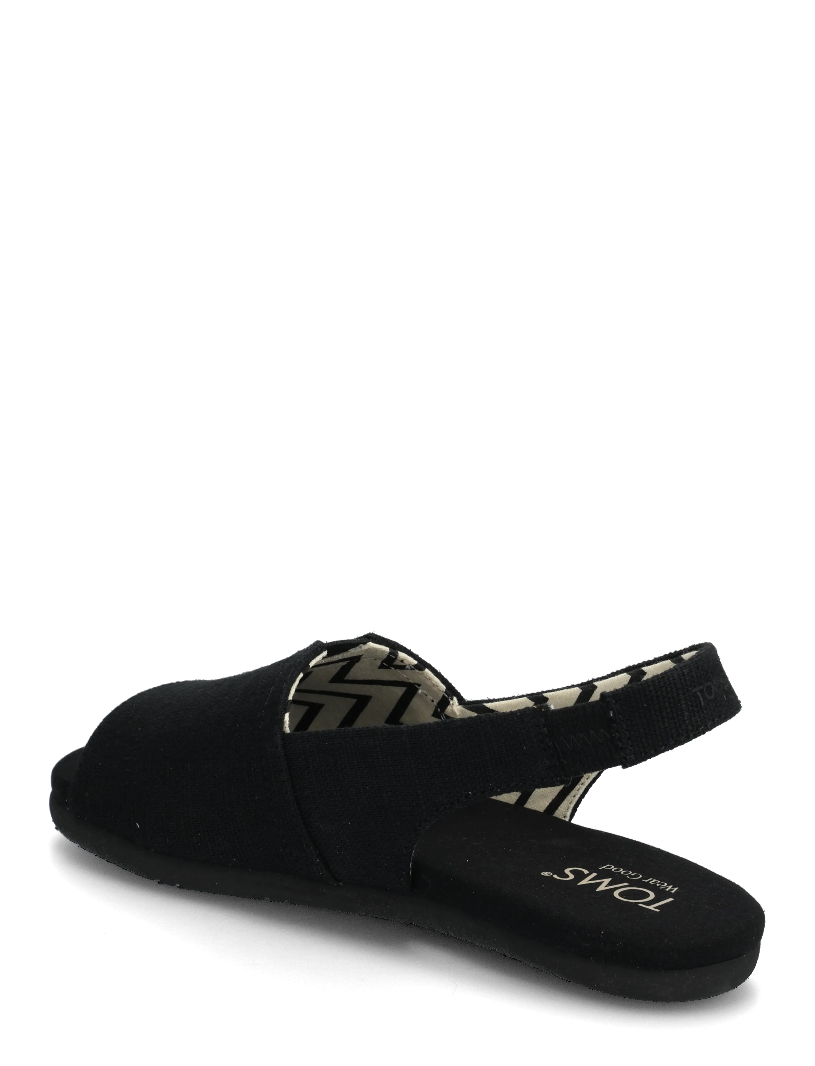 TOMS - ALPARGATA SLINGBACK - sko - black - 2