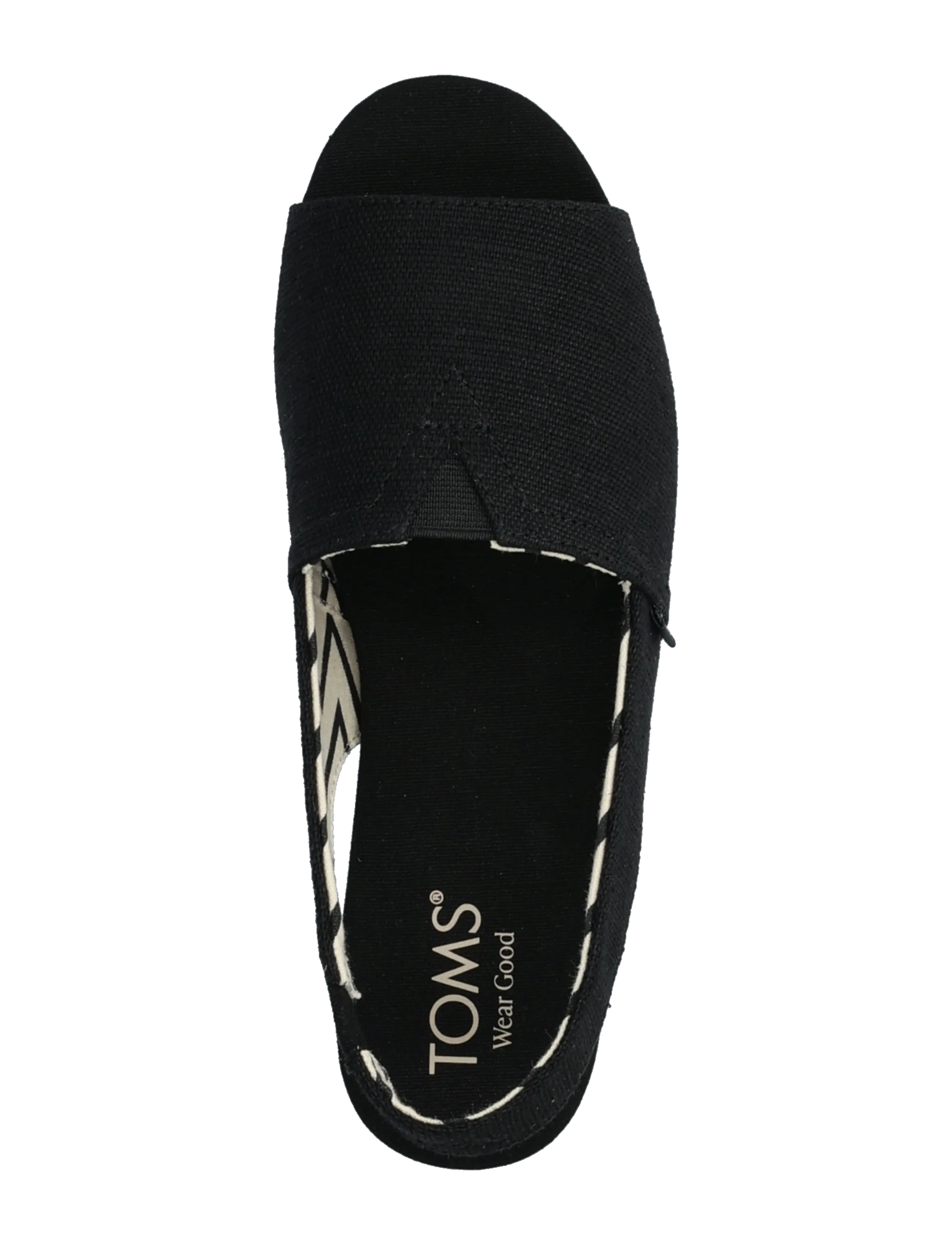TOMS - ALPARGATA SLINGBACK - sko - black - 3