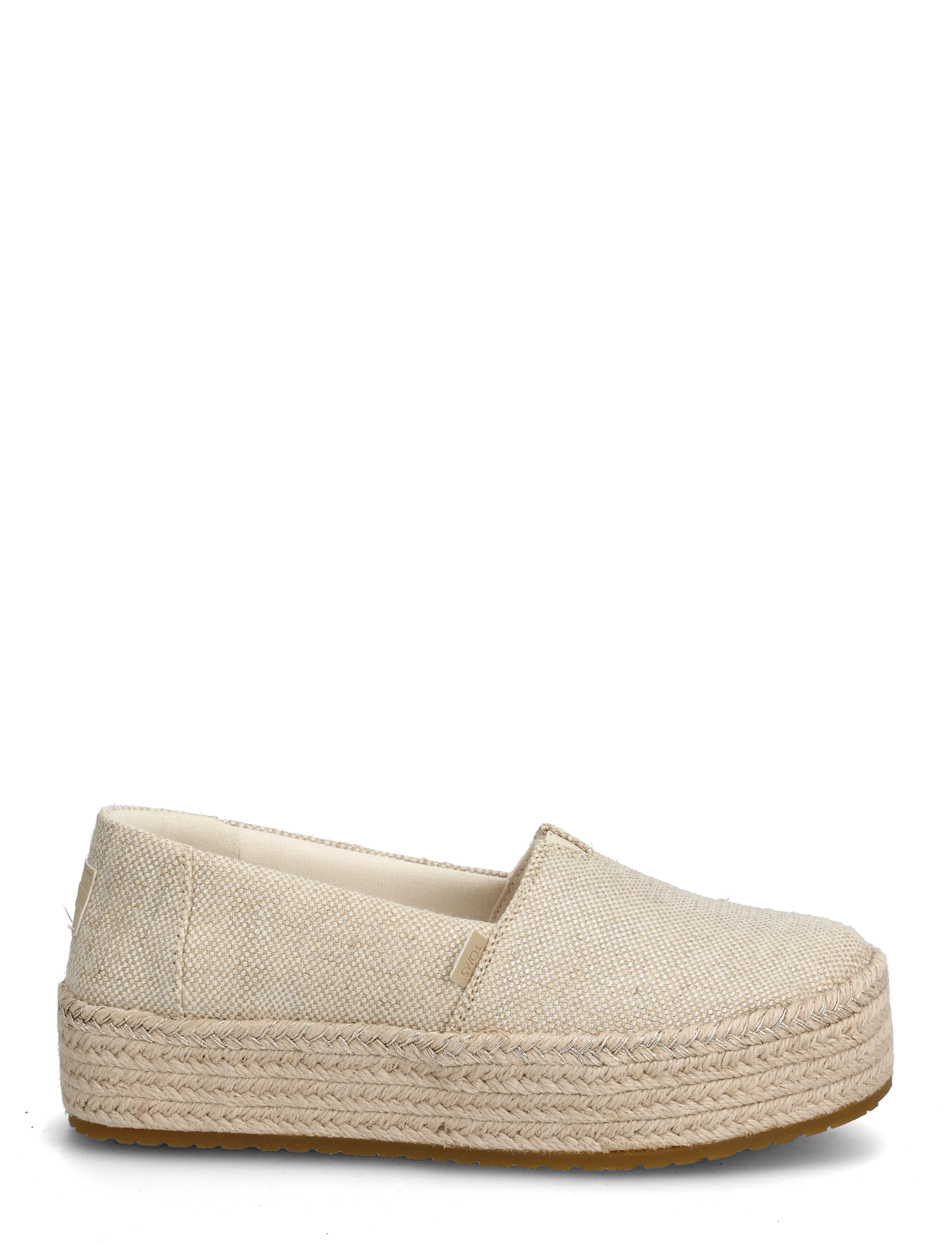 TOMS - VALENCIA - espadrilles mit absatz - gold - 1