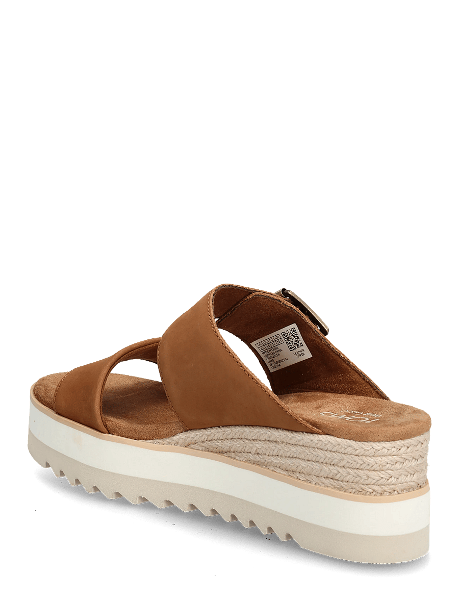 TOMS - DIANA MULE BUCKLE - heeled mules - medium brown - 2