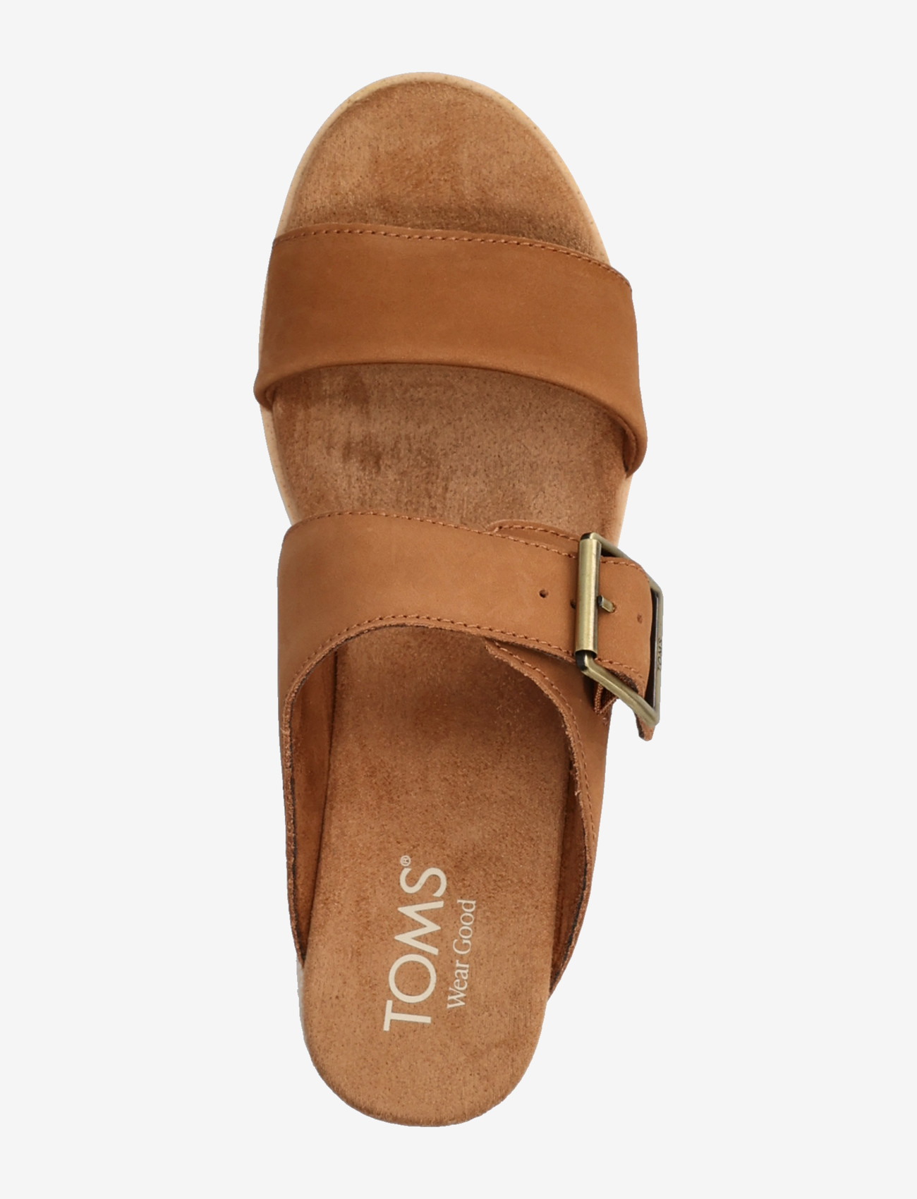 TOMS - DIANA MULE BUCKLE - mules med klack - medium brown - 3
