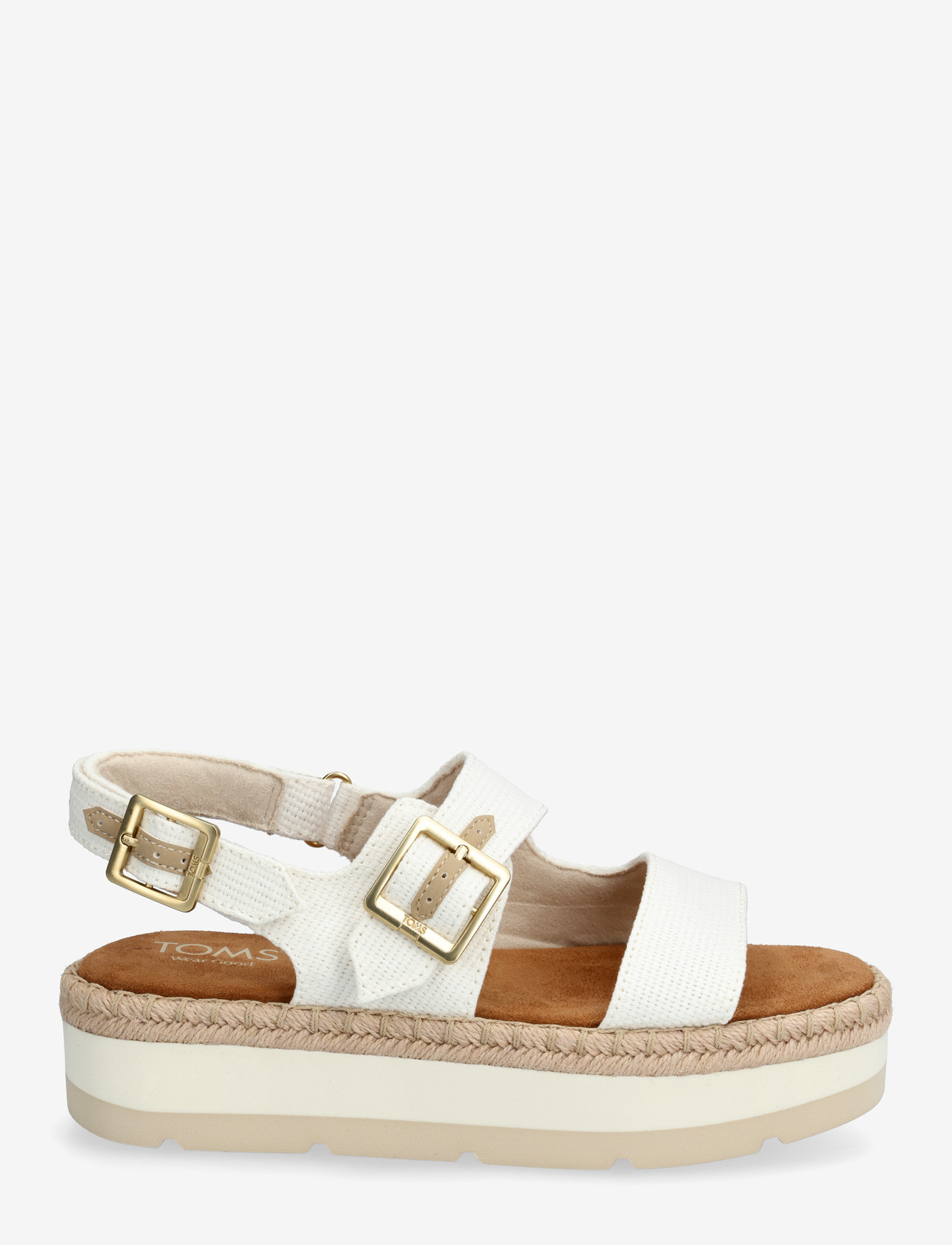 TOMS - GIANA - platformsandaler - white - 1