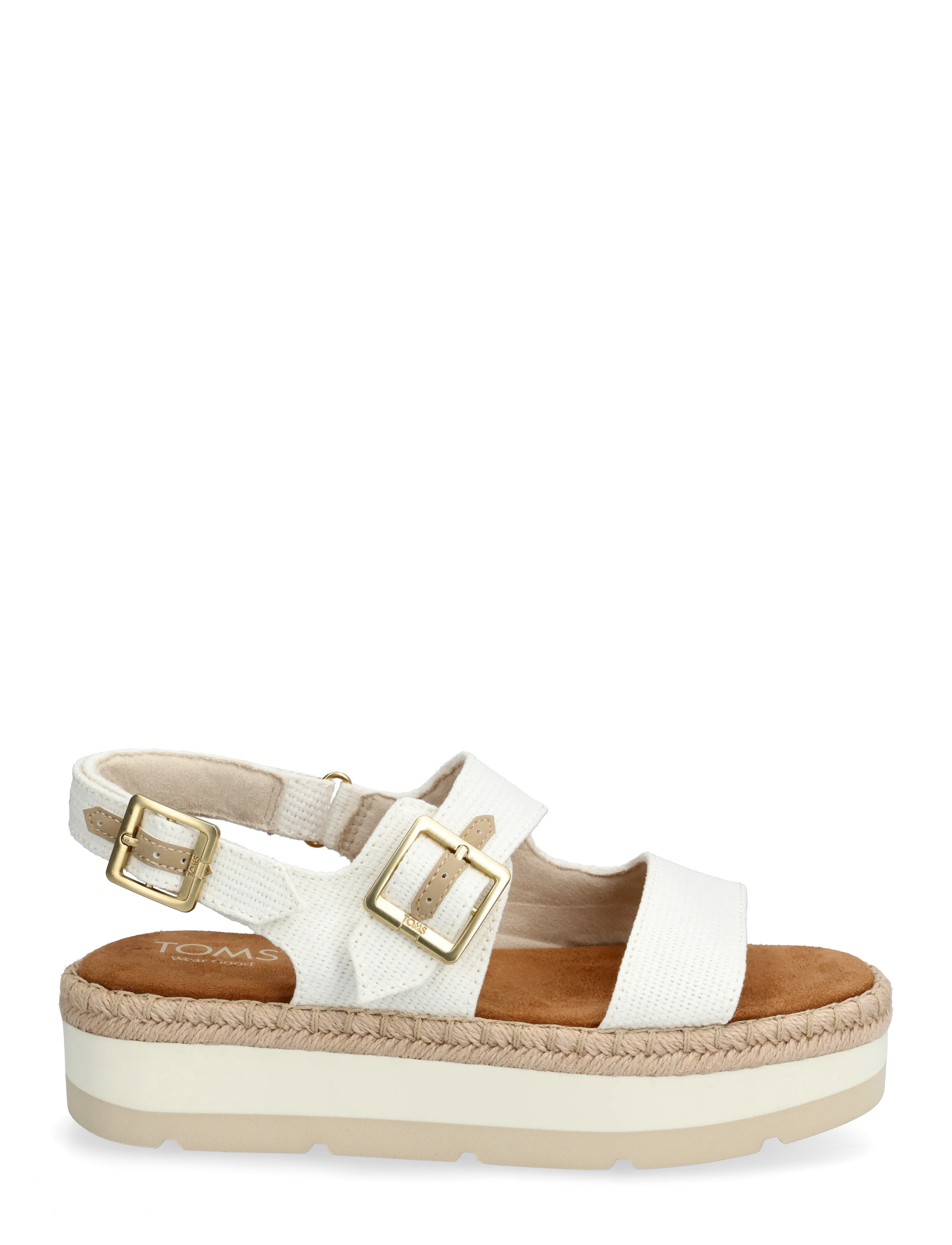 TOMS - GIANA - plateau-sandalen - white - 1
