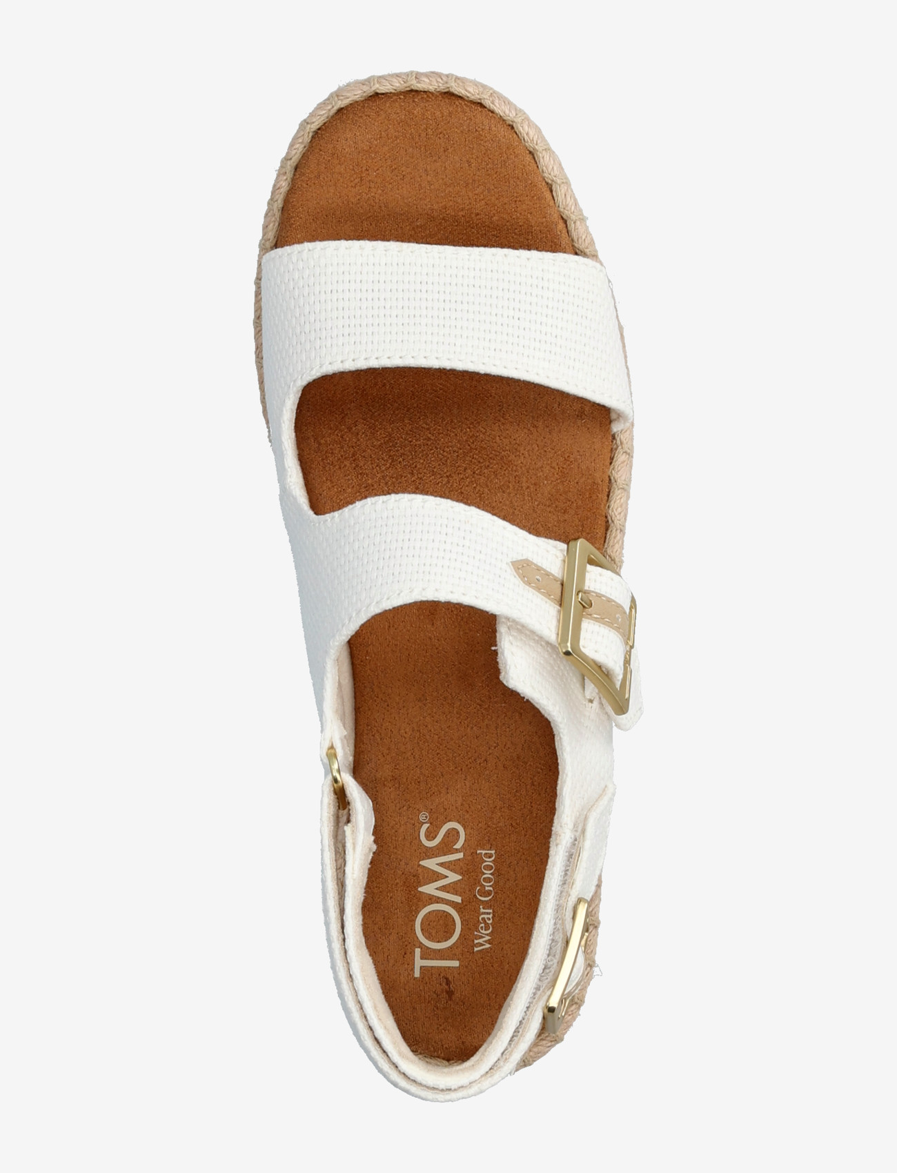 TOMS - GIANA - platformsandaler - white - 3