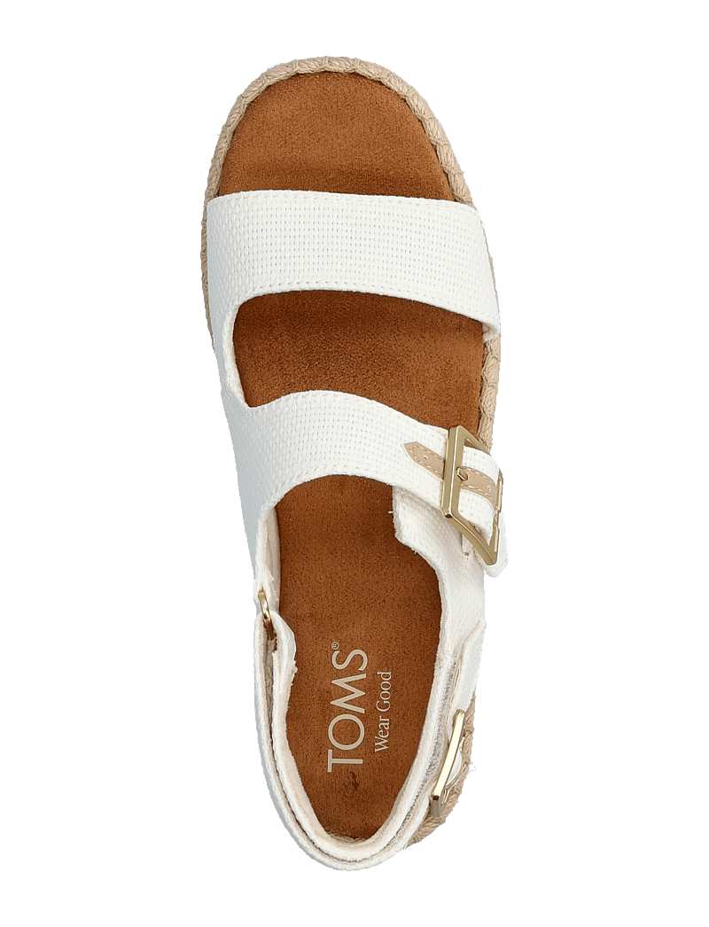 TOMS - GIANA - platformsandaler - white - 3