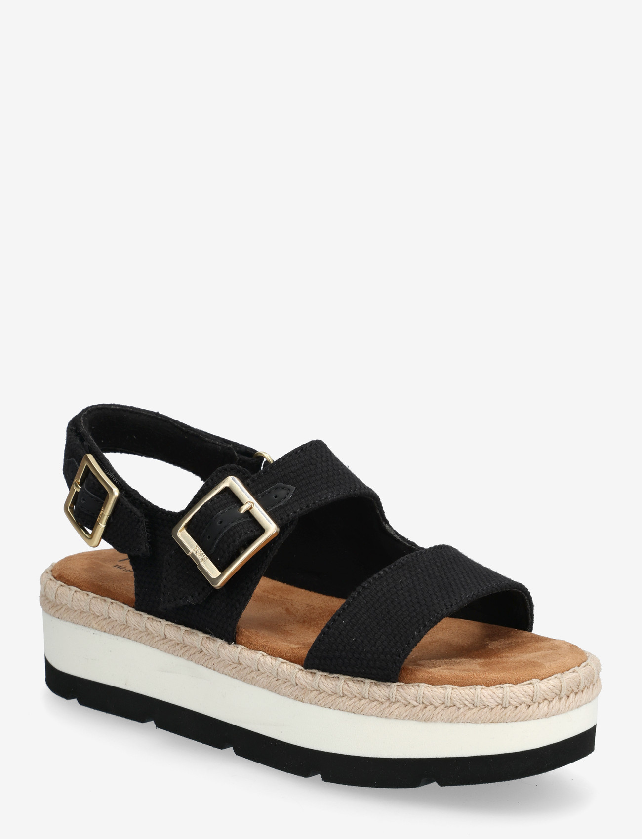 TOMS - GIANA - platformsandaler - black - 0