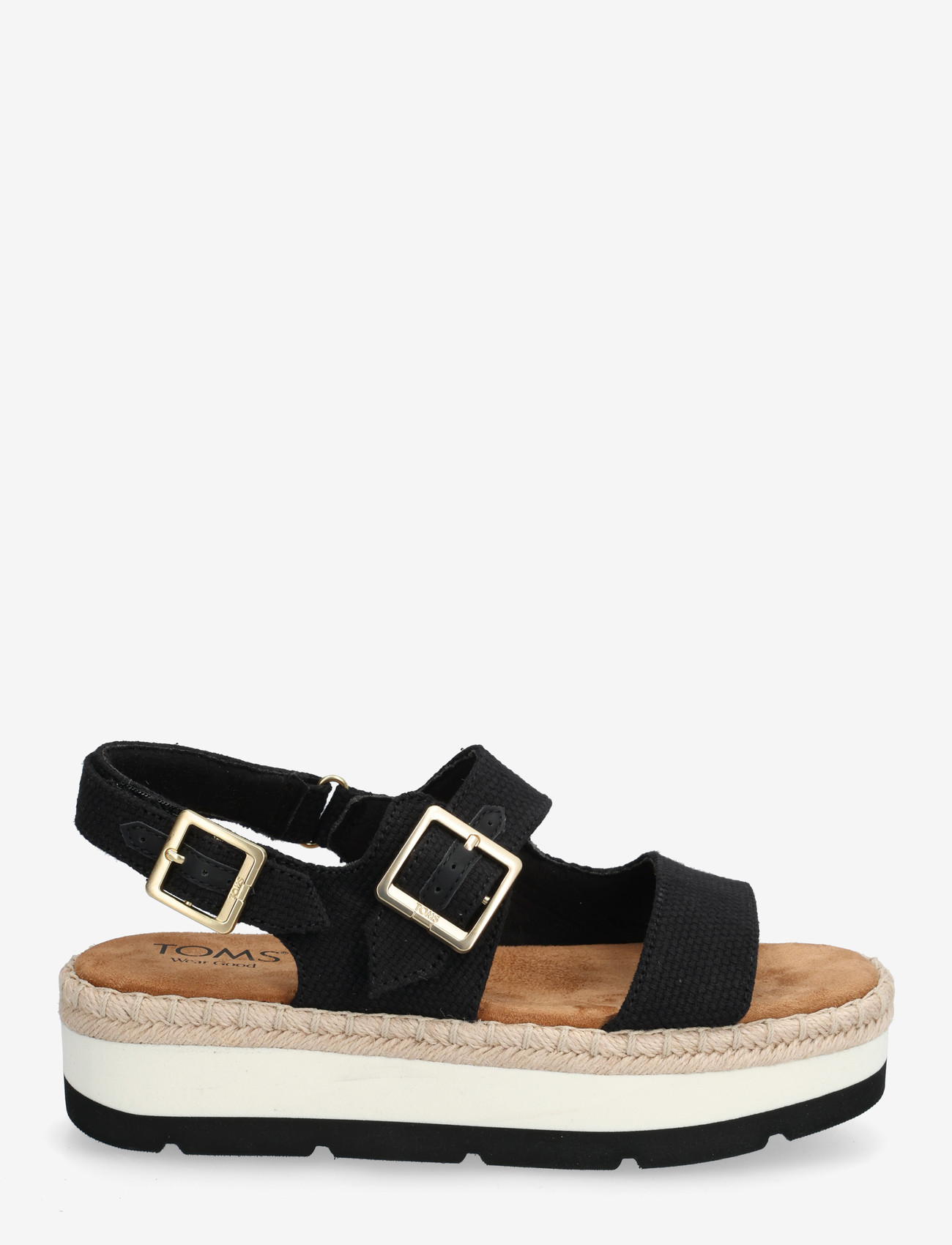 TOMS - GIANA - platformsandaler - black - 1