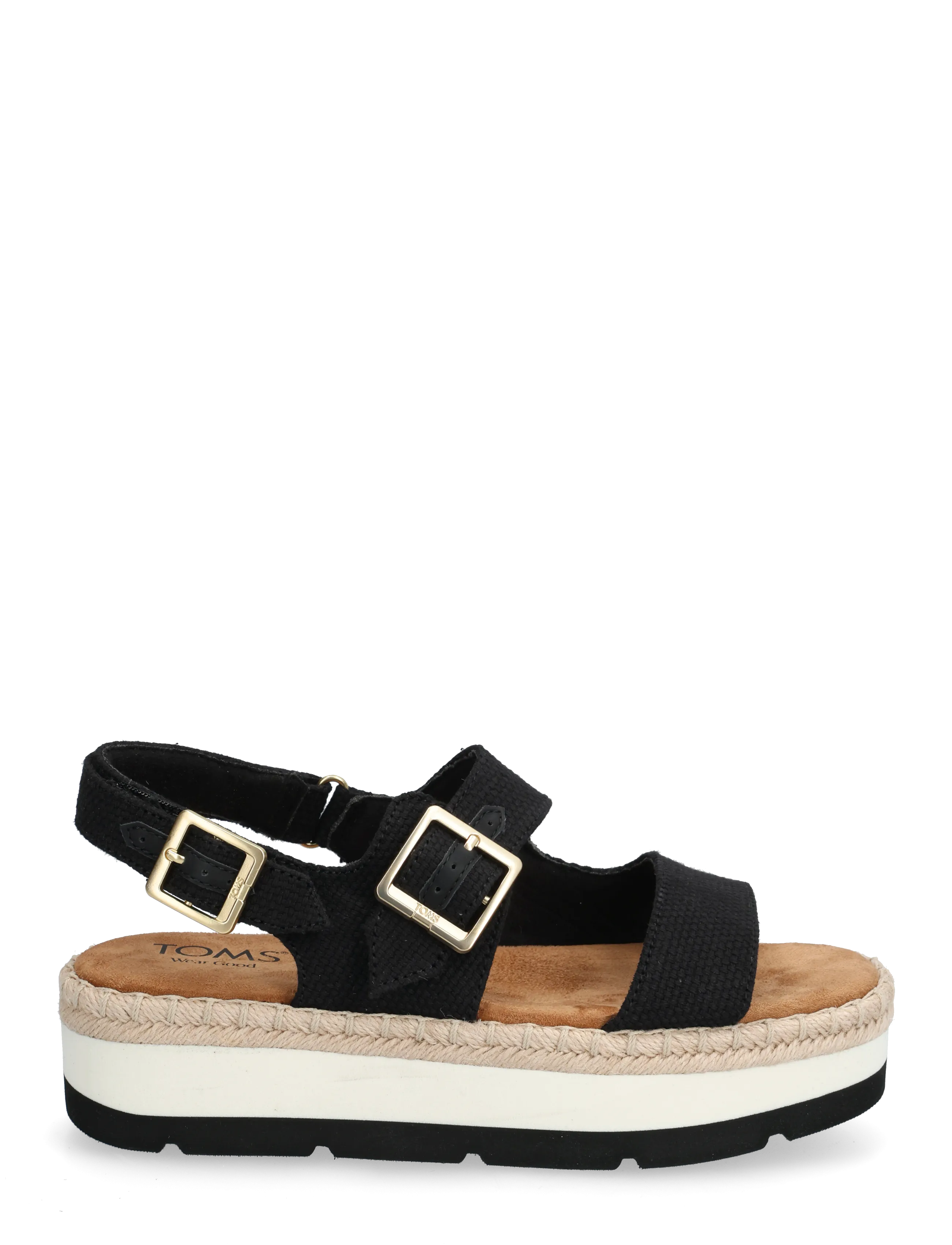 TOMS - GIANA - platformsandaler - black - 1