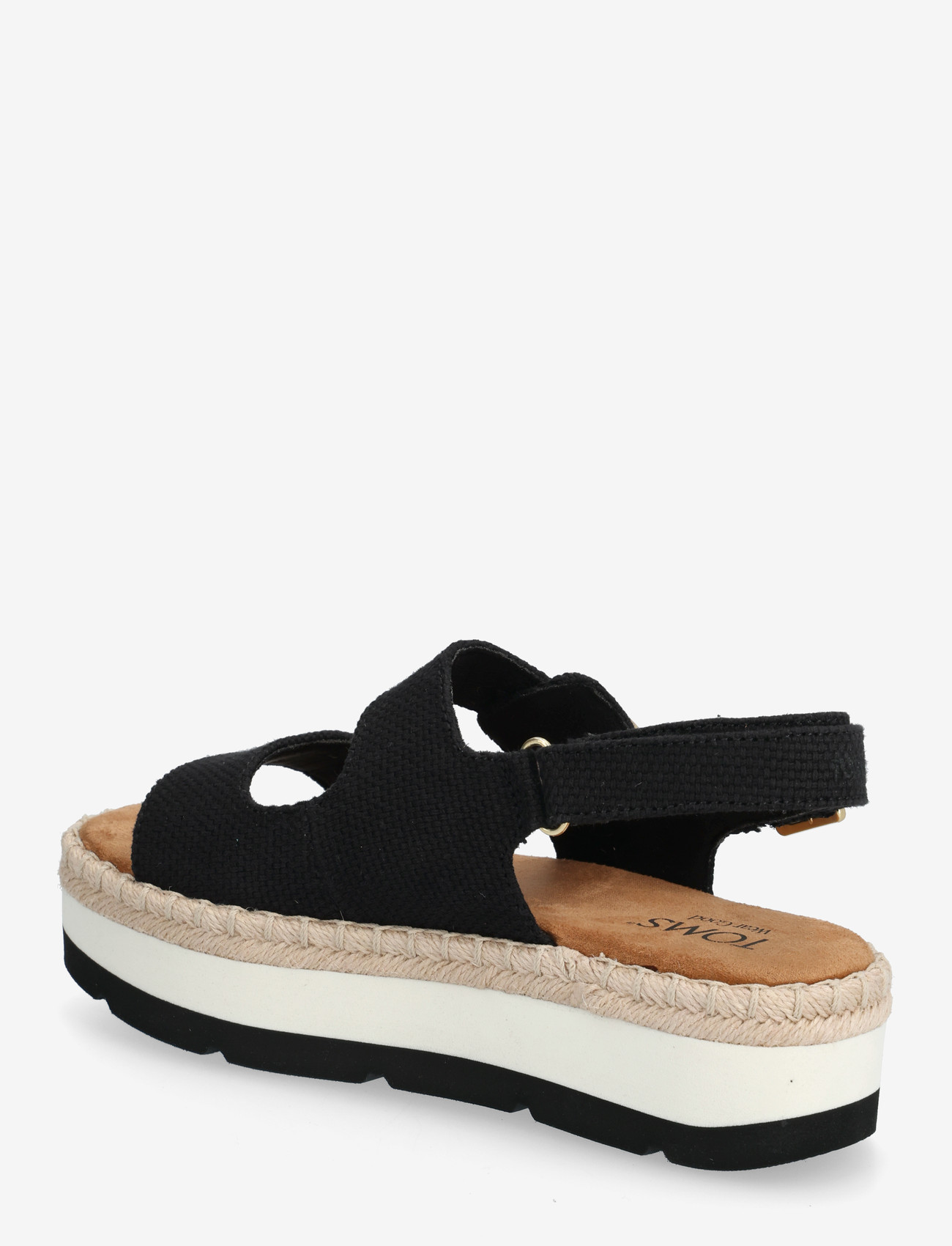 TOMS - GIANA - platformsandaler - black - 2
