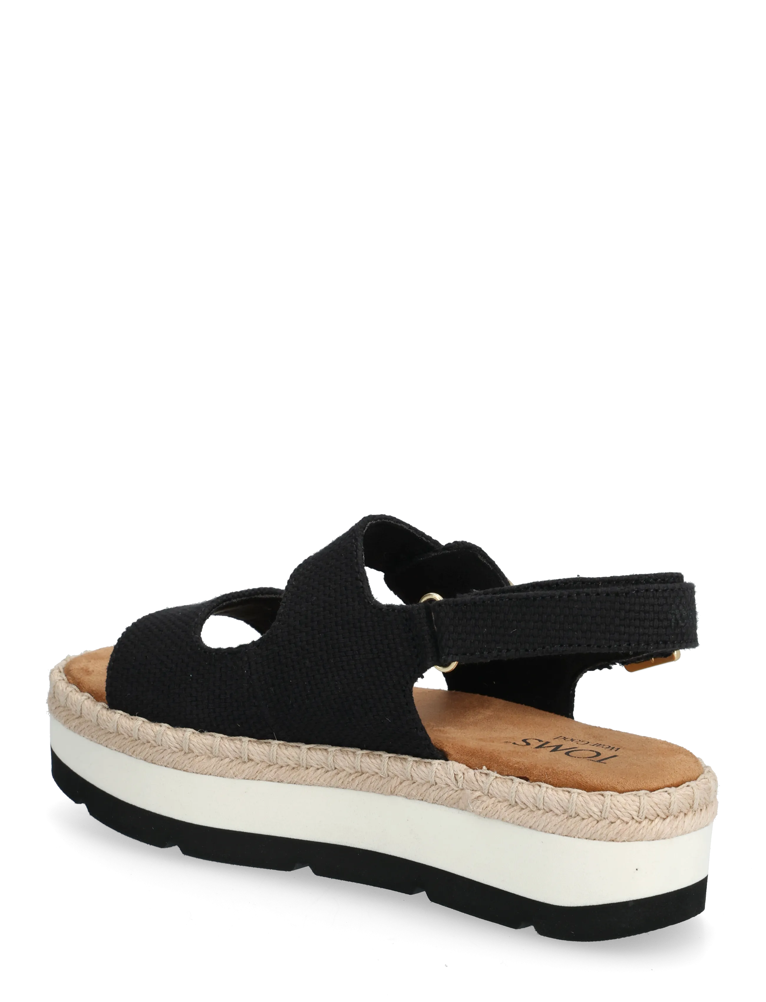TOMS - GIANA - platformsandaler - black - 2