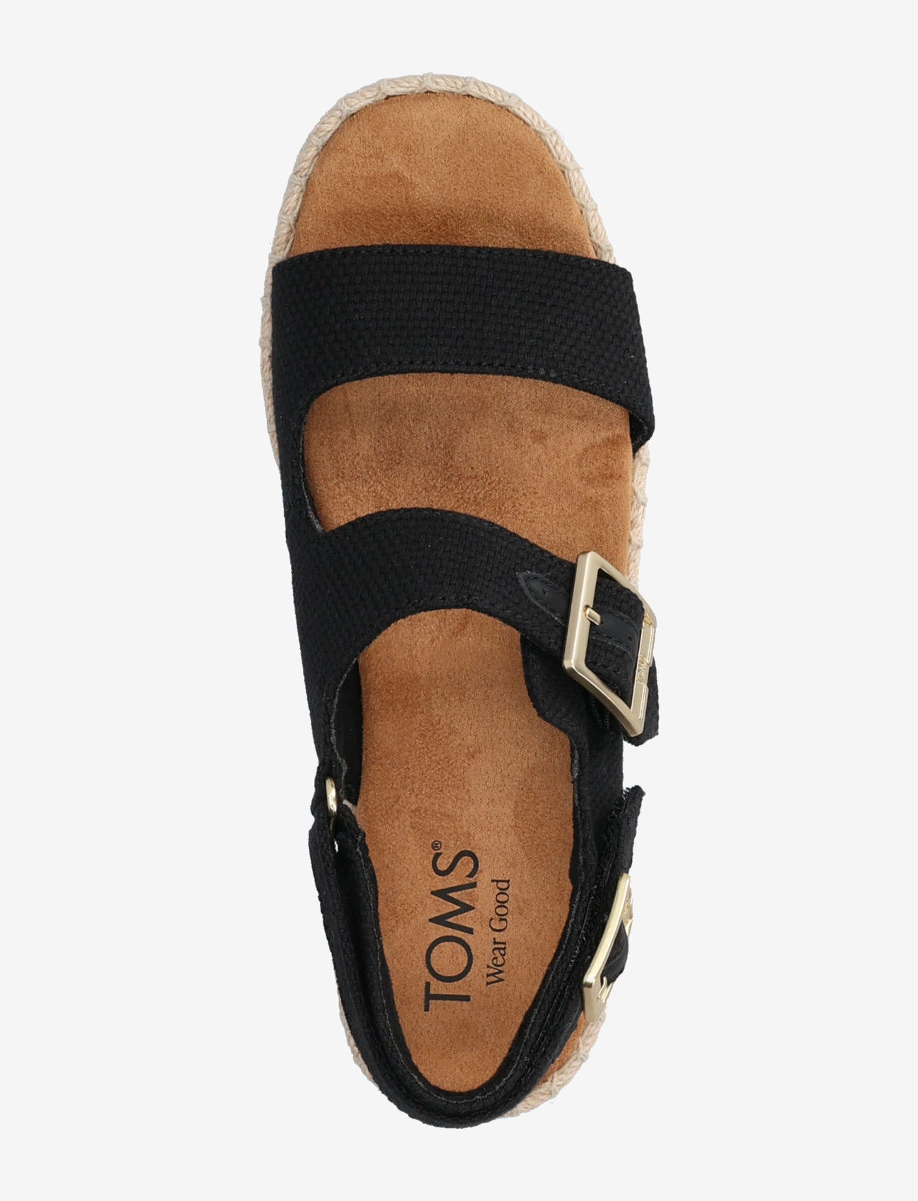 TOMS - GIANA - platformsandaler - black - 3
