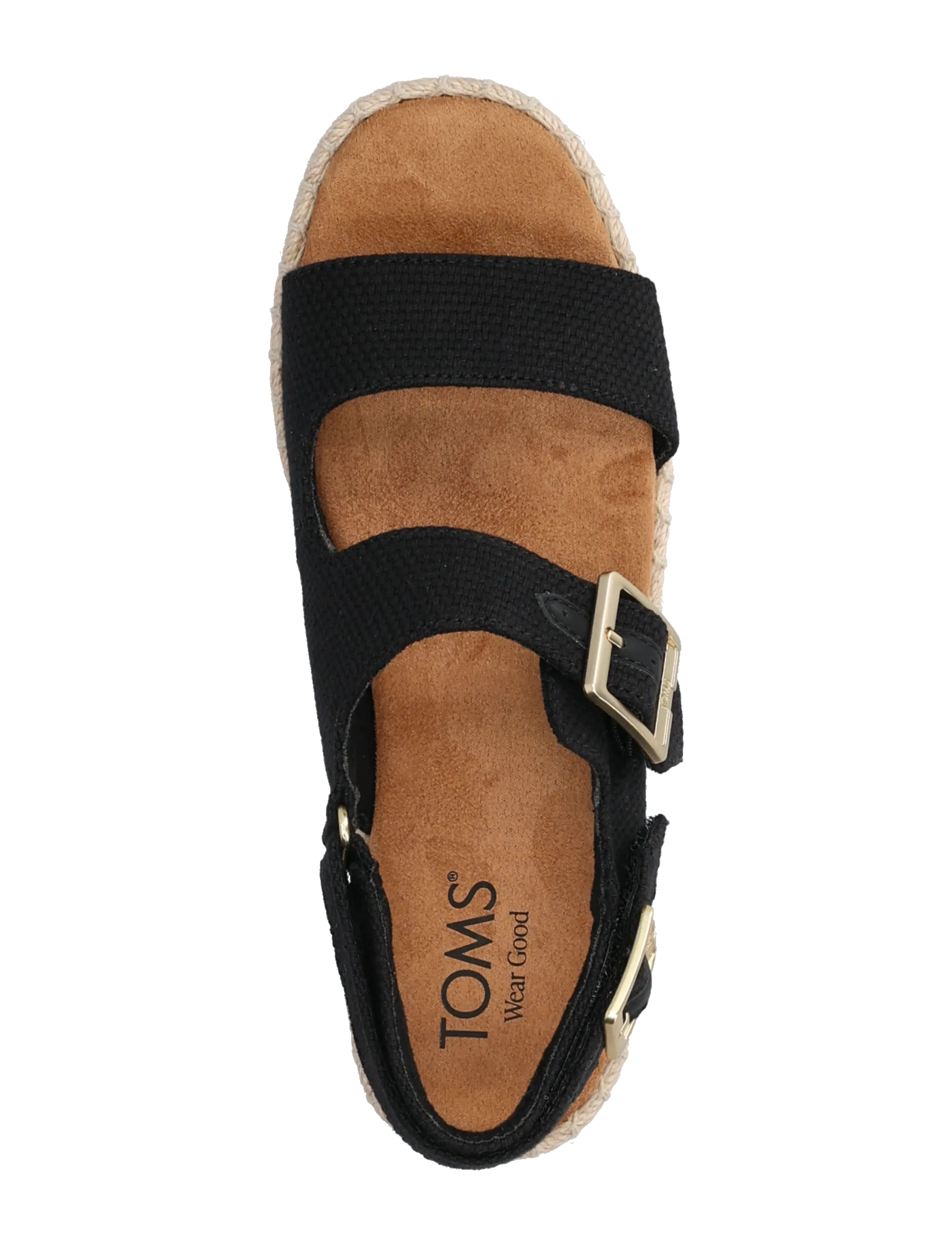 TOMS - GIANA - platformsandaler - black - 3