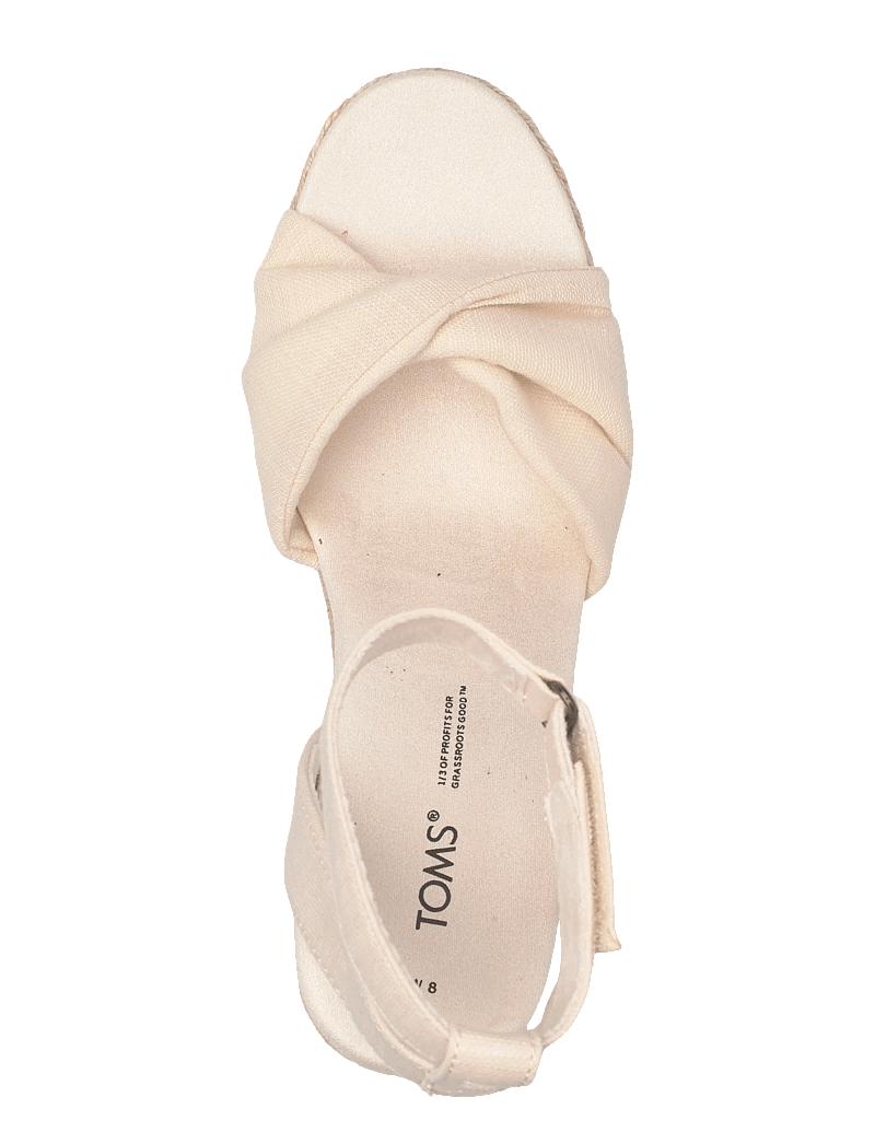 TOMS - Marisela - espadrilles mit absatz - natural - 3