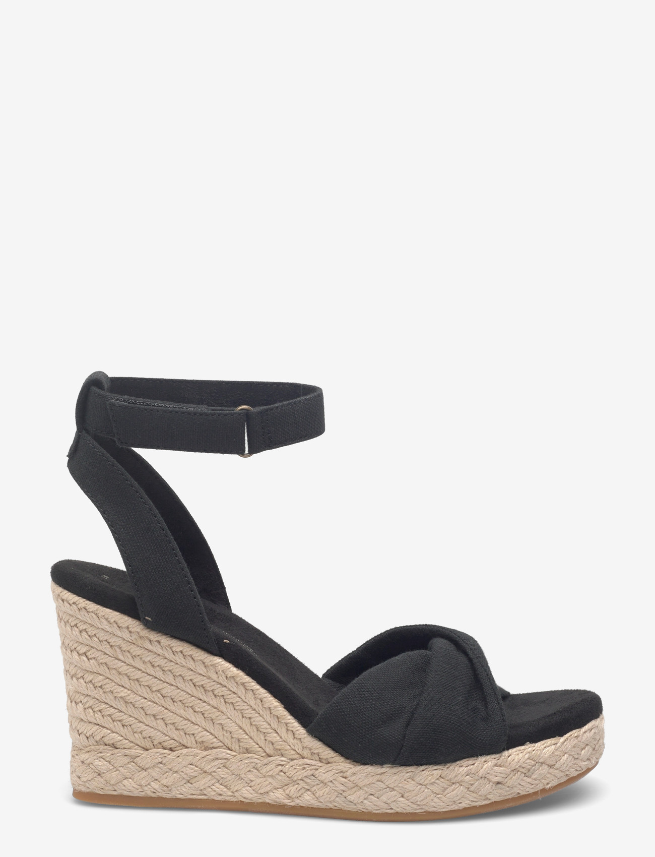 TOMS - Marisela - højhælede espadrillos - black - 1