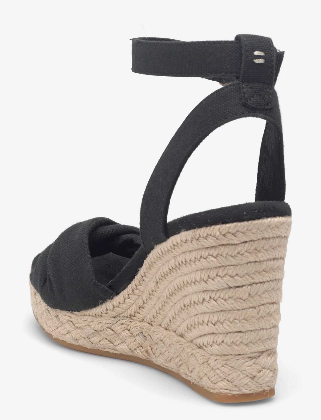 TOMS - Marisela - højhælede espadrillos - black - 2