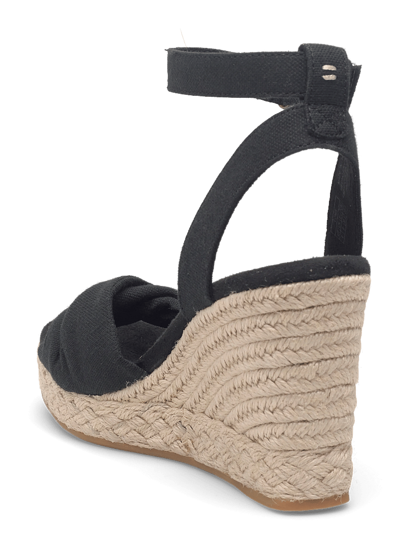 TOMS - Marisela - højhælede espadrillos - black - 2
