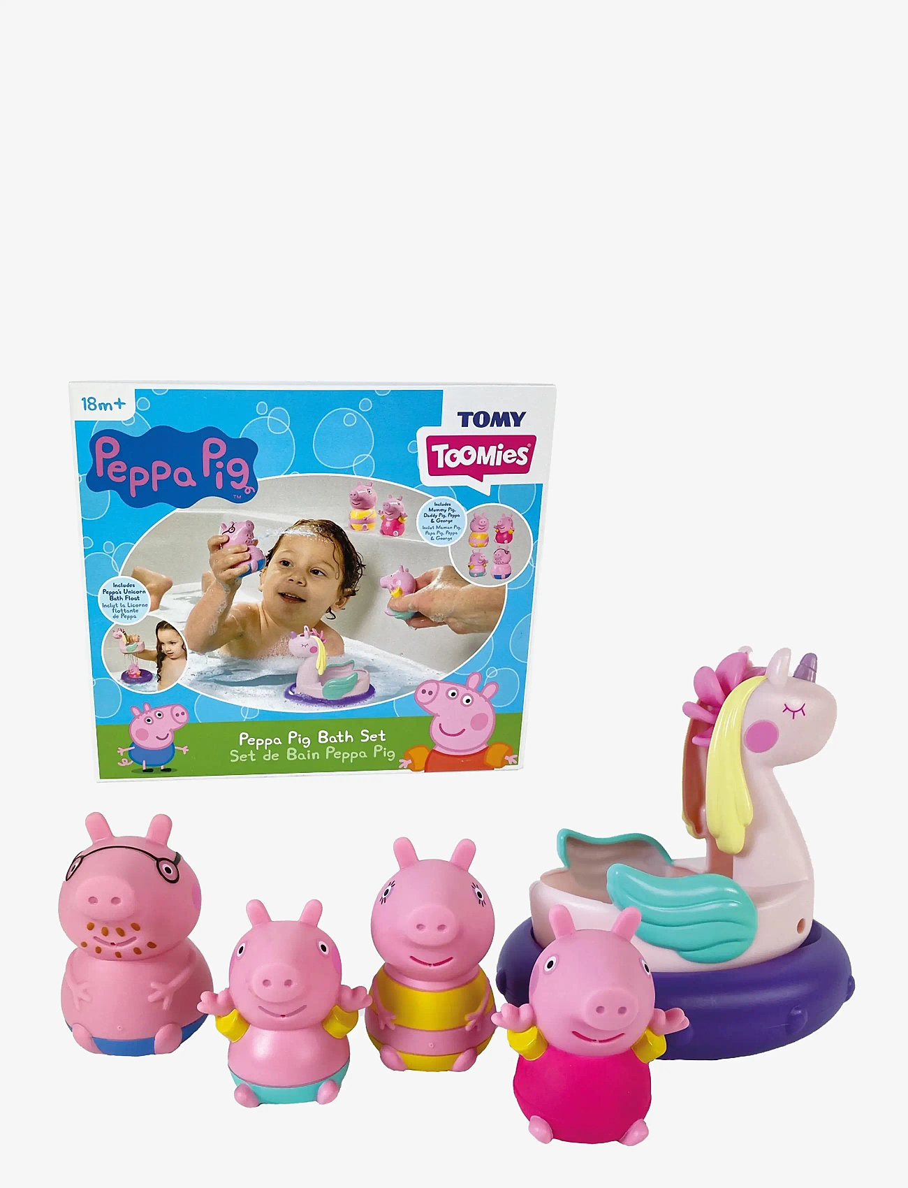 TOMY - Toomies Peppa Pig Bath Set - bad - multi - 1