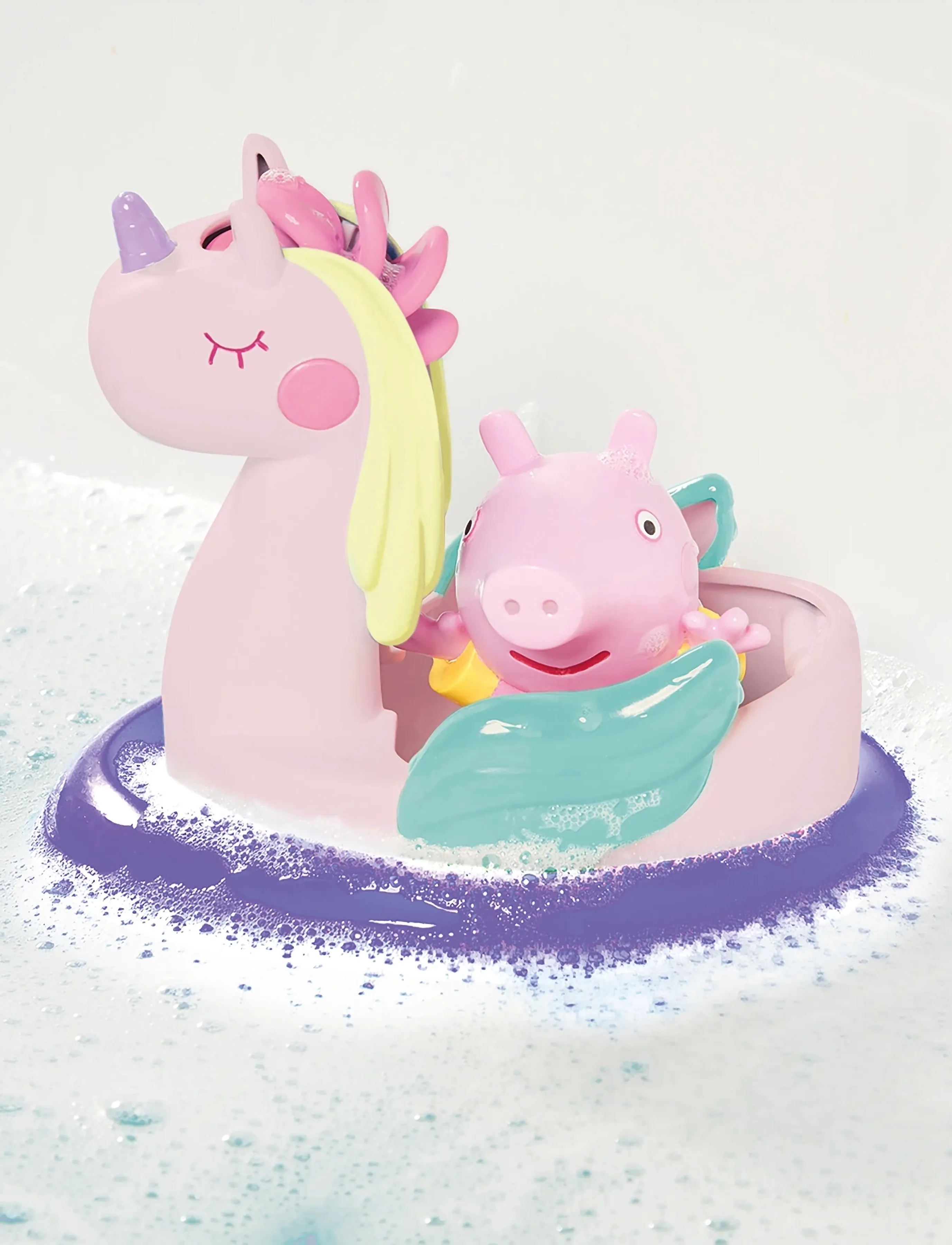 TOMY Toomies Peppa Pig Bath Set, One Size, Multi/patterned, Bath & Water Legetøj > Bath Legetøj, Børn