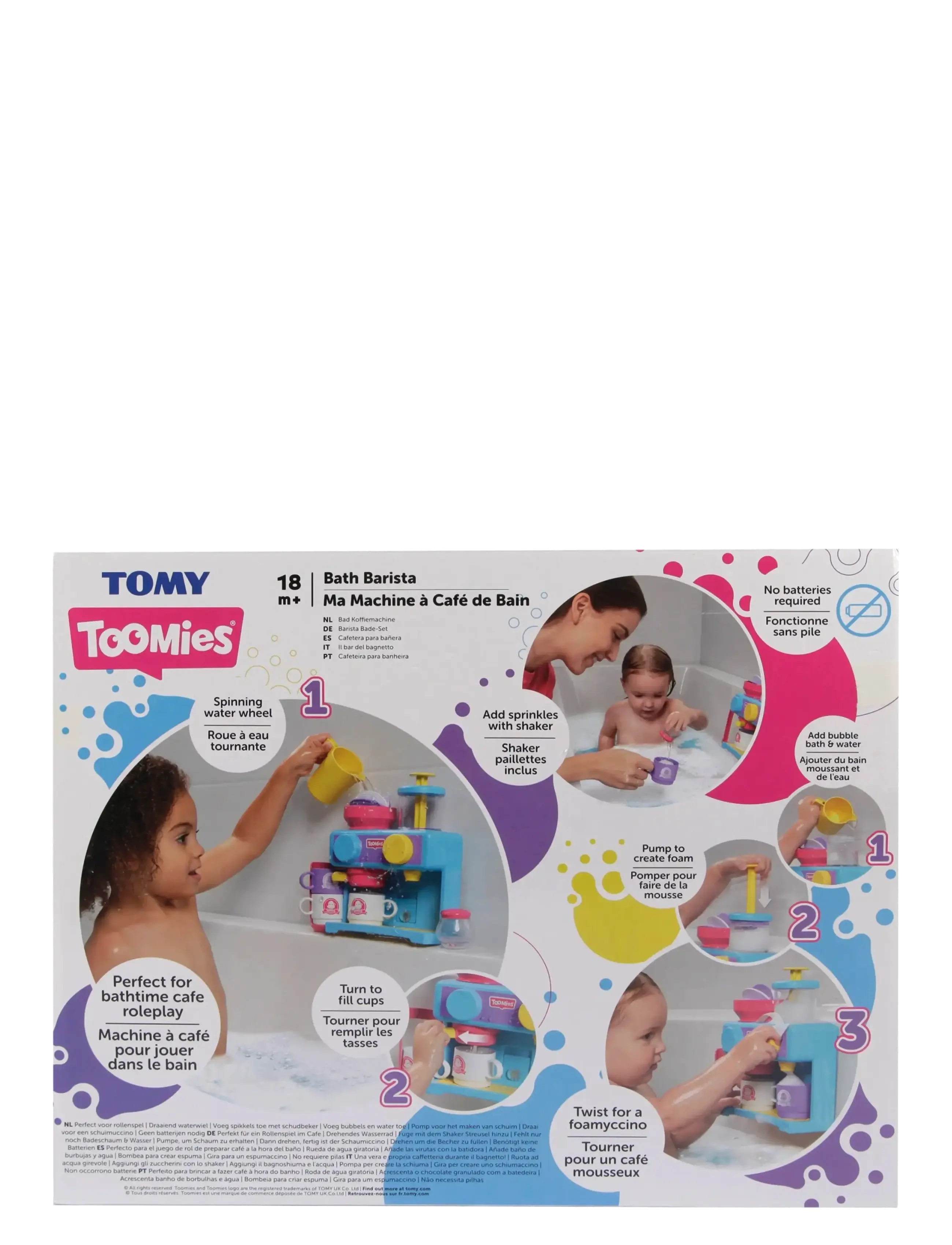 TOMY - Toomies Bath Barista - bad - multi - 4