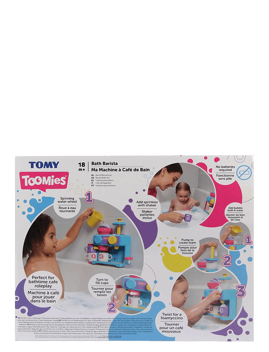 TOMY - Toomies Bath Barista - bada - multi - 4