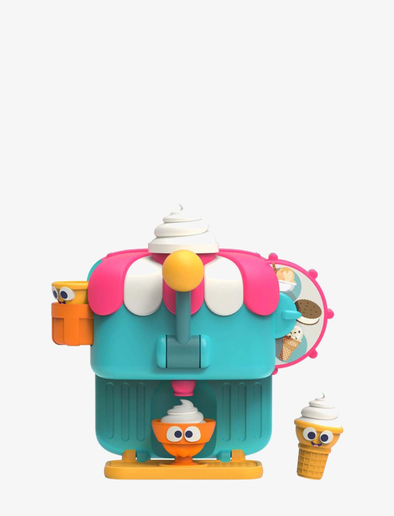TOMY Toomies Foam Cone Factory Deluxe, One Size, Multi/patterned, Bath & Water Legetøj > Bath Legetøj, Børn